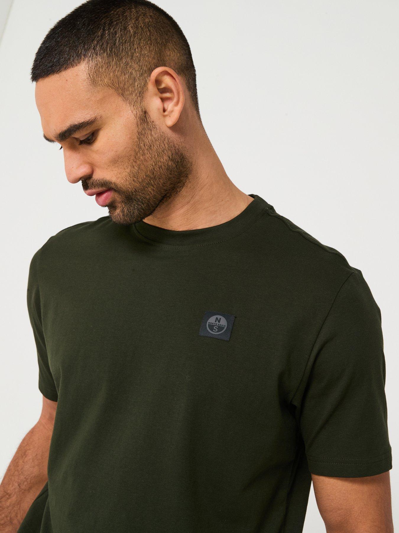 north-sails-north-sail-left-chest-north-tech-logo-t-shirt-dark-greenoutfit