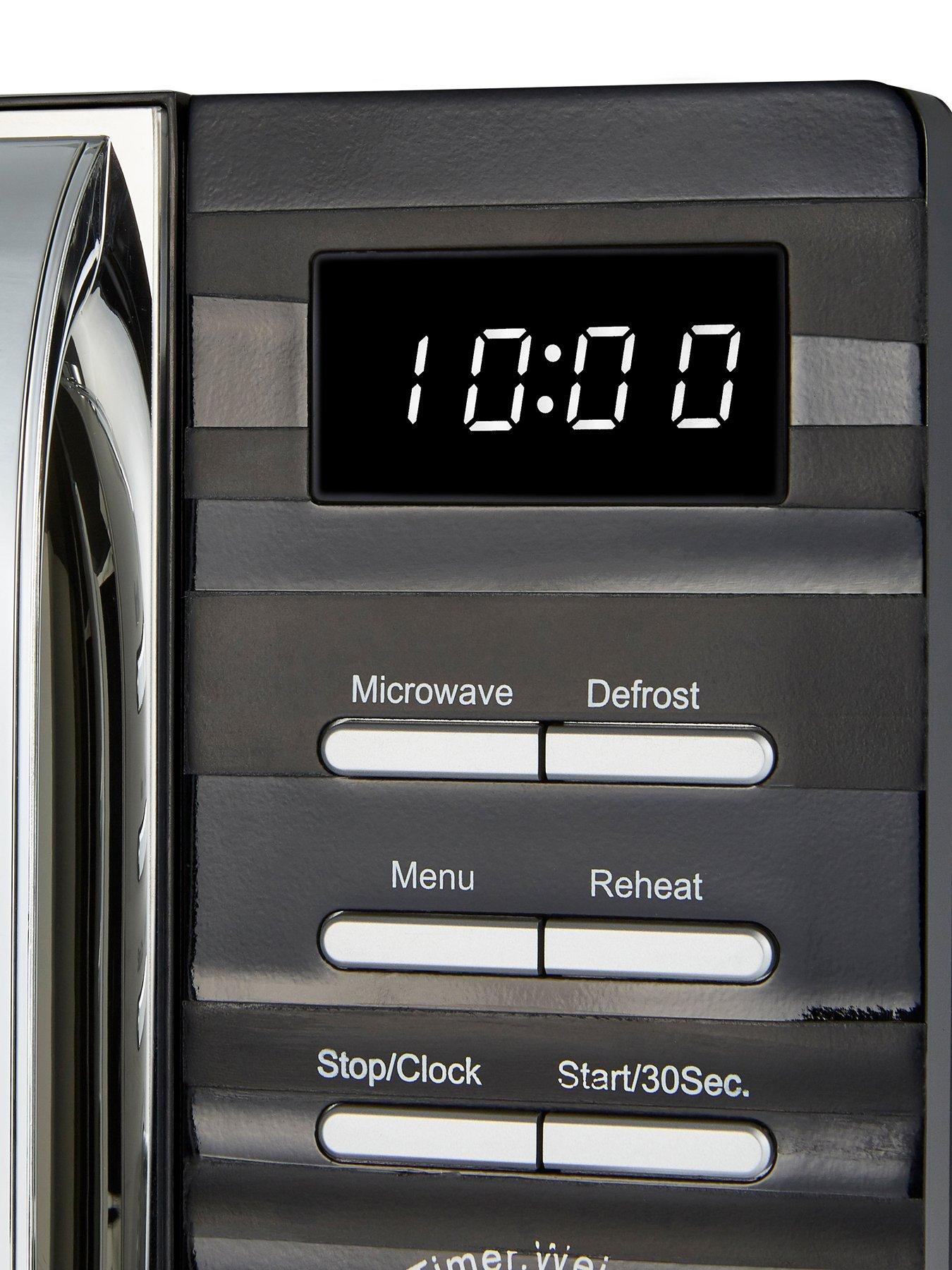 Image 3 of 6 of Swan Symphony 700W Digital Microwave -&nbsp;Black