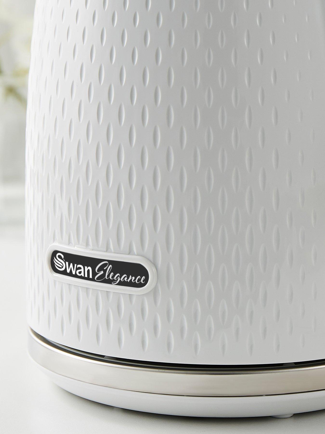 Image 3 of 7 of Swan Elegance 1.7L Jug Kettle -&nbsp;White