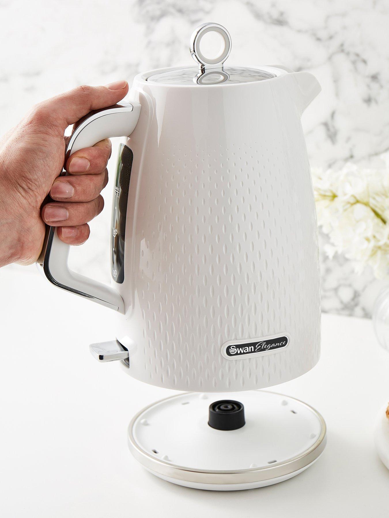 Image 5 of 7 of Swan Elegance 1.7L Jug Kettle -&nbsp;White