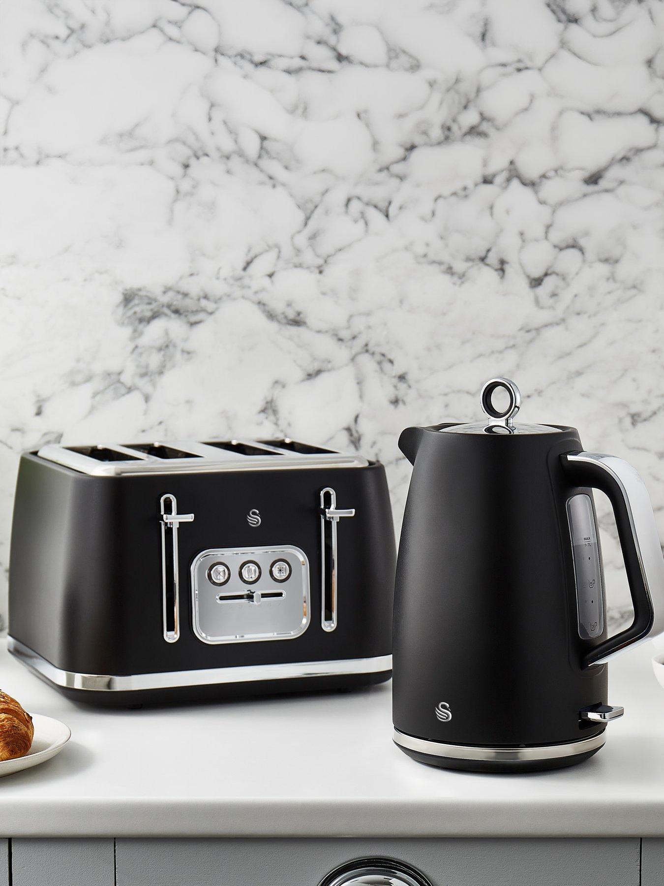 Image 7 of 7 of Swan Serenity SK14017BLK&nbsp;1.7L Kettle -&nbsp;Black