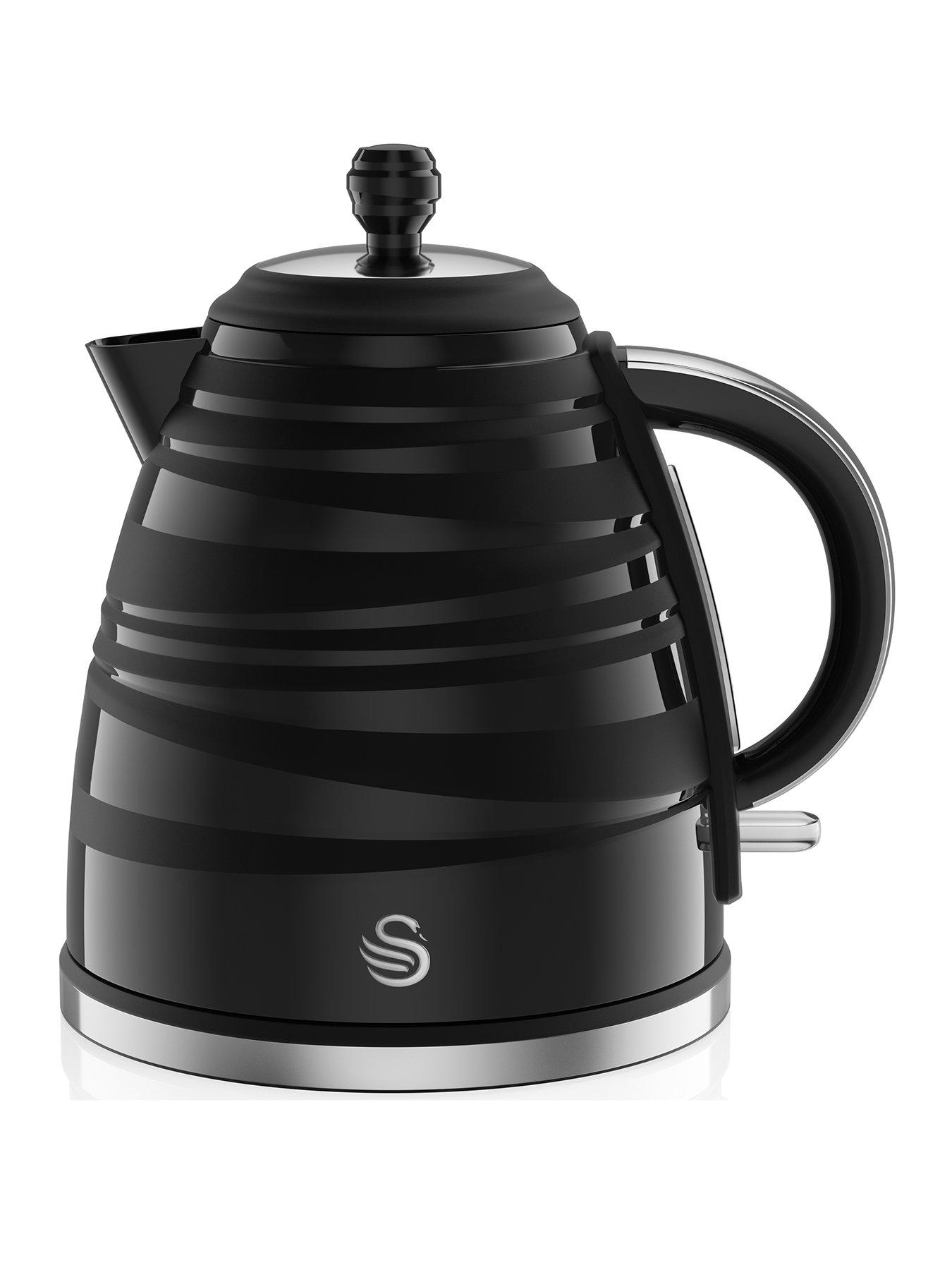 Swan Swan Symphony 1.7L Jug Kettle Black