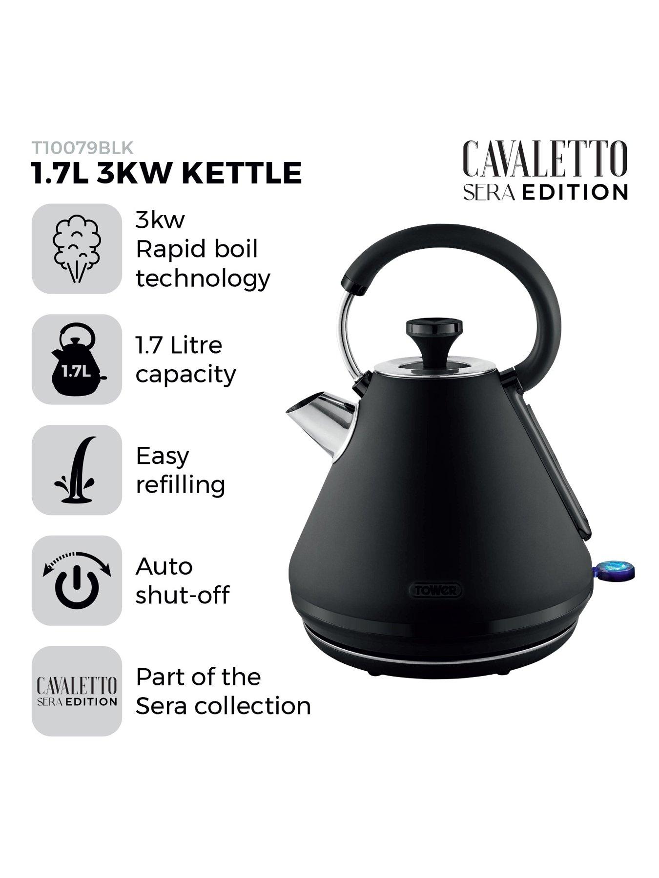 Image 2 of 7 of Tower Sera 1.7L 3KW Kettle Black
