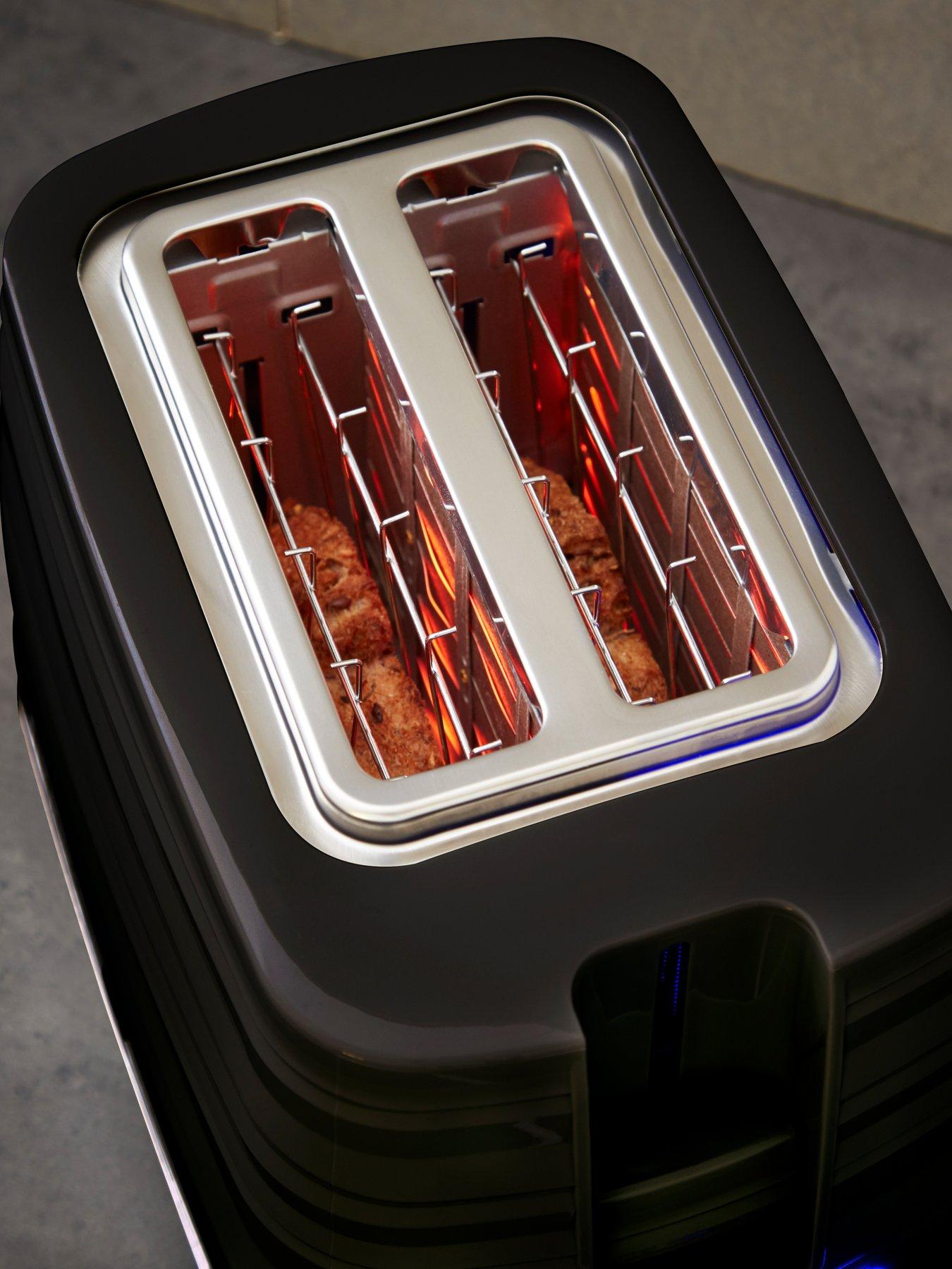 Image 2 of 6 of Swan Symphony 2 Slice Toaster Black