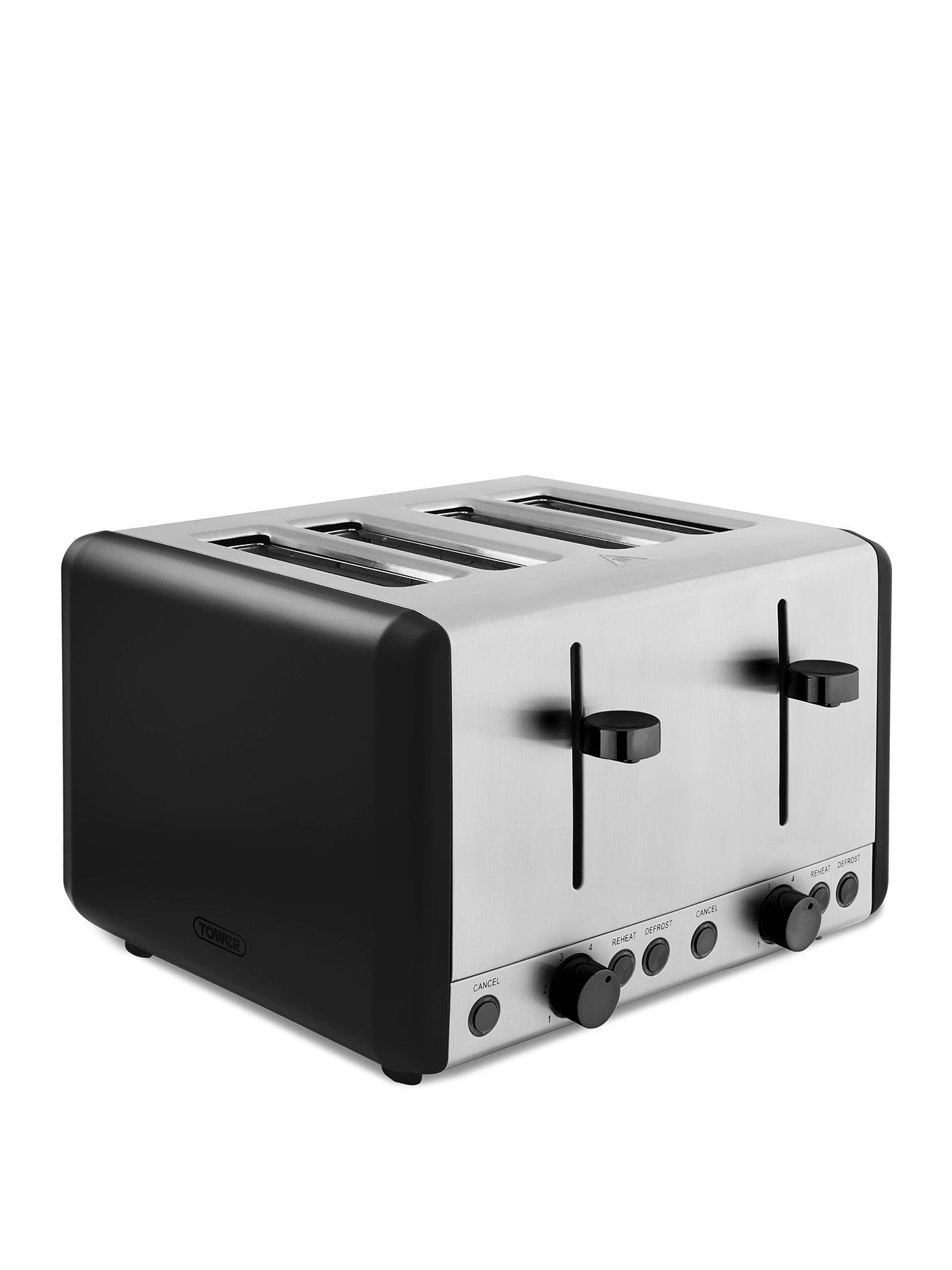 tower-sera-4-slice-toaster-black