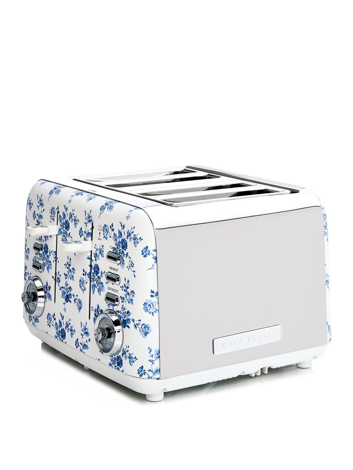 undefined Laura Ashley China Rose 4 Slice Toaster