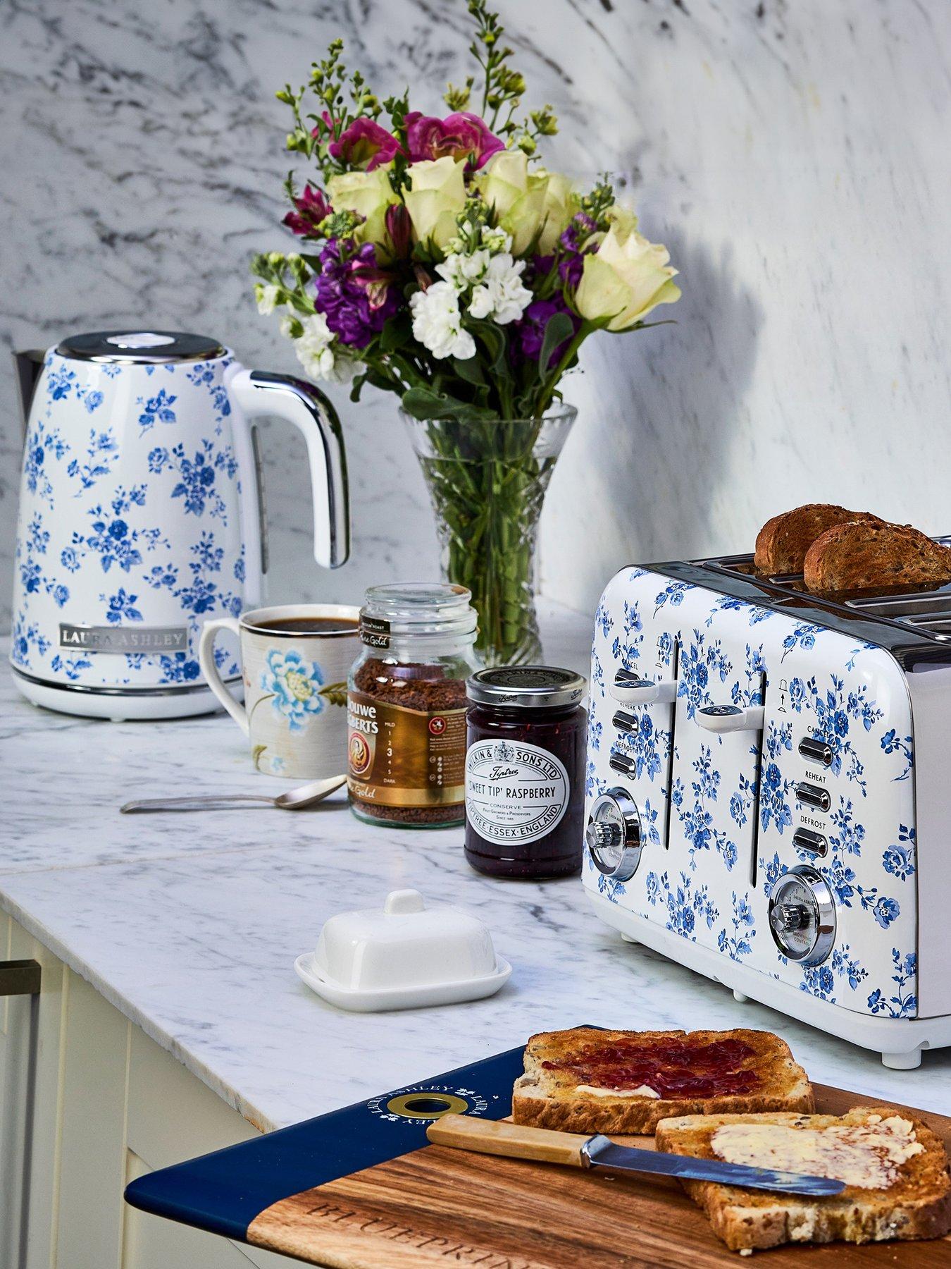 Image 3 of 7 of Laura Ashley Laura Ashley China Rose 4 Slice Toaster