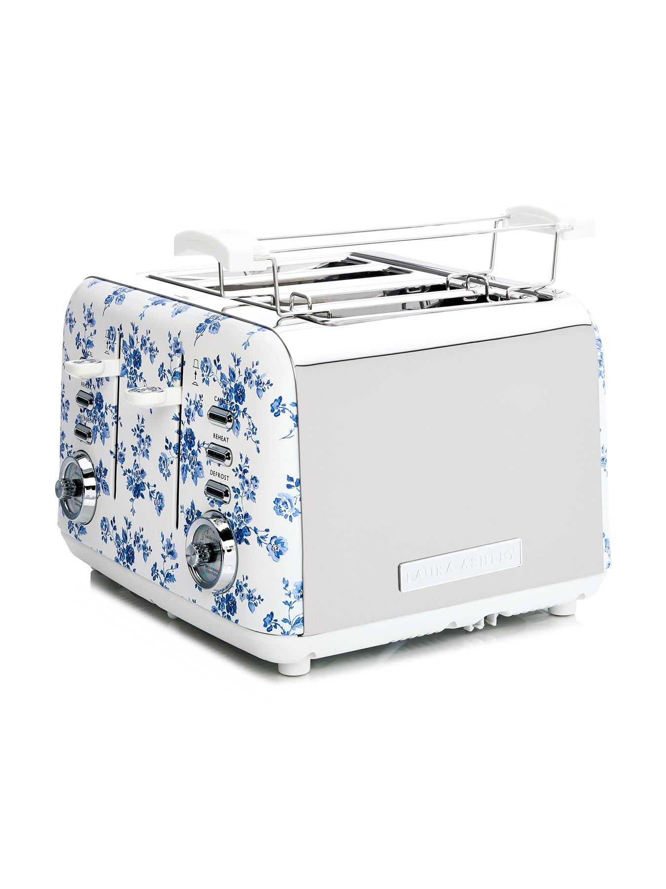 Image 6 of 7 of Laura Ashley Laura Ashley China Rose 4 Slice Toaster