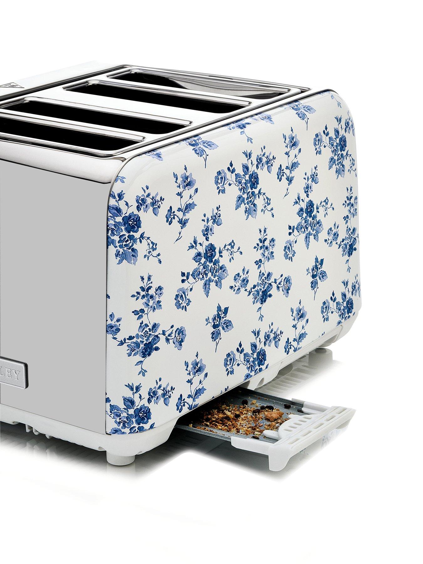 Image 7 of 7 of Laura Ashley Laura Ashley China Rose 4 Slice Toaster
