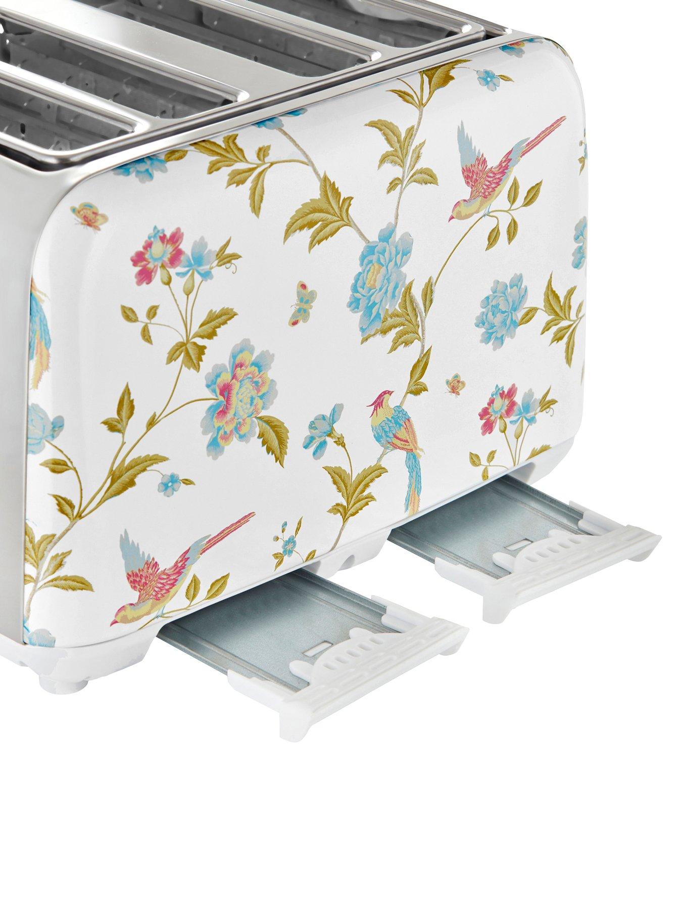 Image 7 of 7 of Laura Ashley Laura Ashley Elveden White 4-Slice Toaster