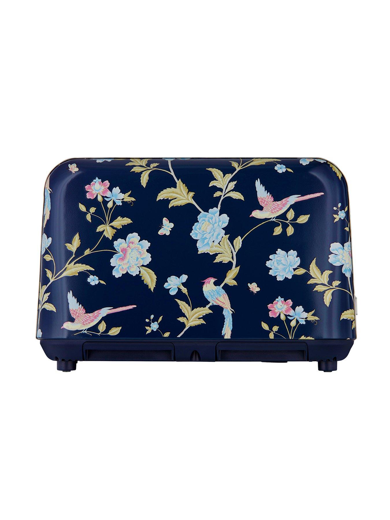Image 5 of 6 of Laura Ashley Laura Ashley Elveden Navy 4-Slice Toaster