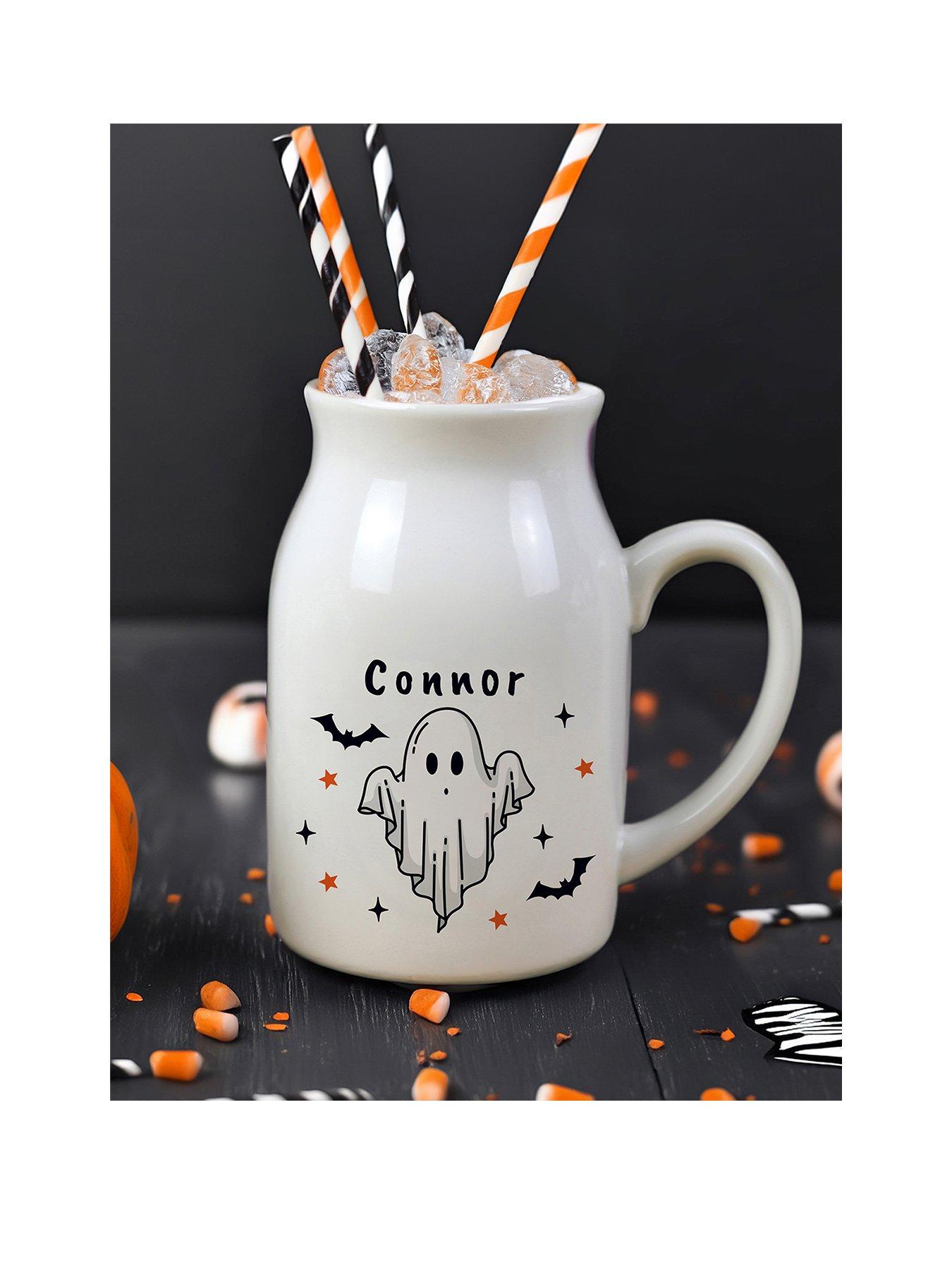 Image 1 of 3 of The Personalised Memento Company Personalised Halloween Ghost Jug