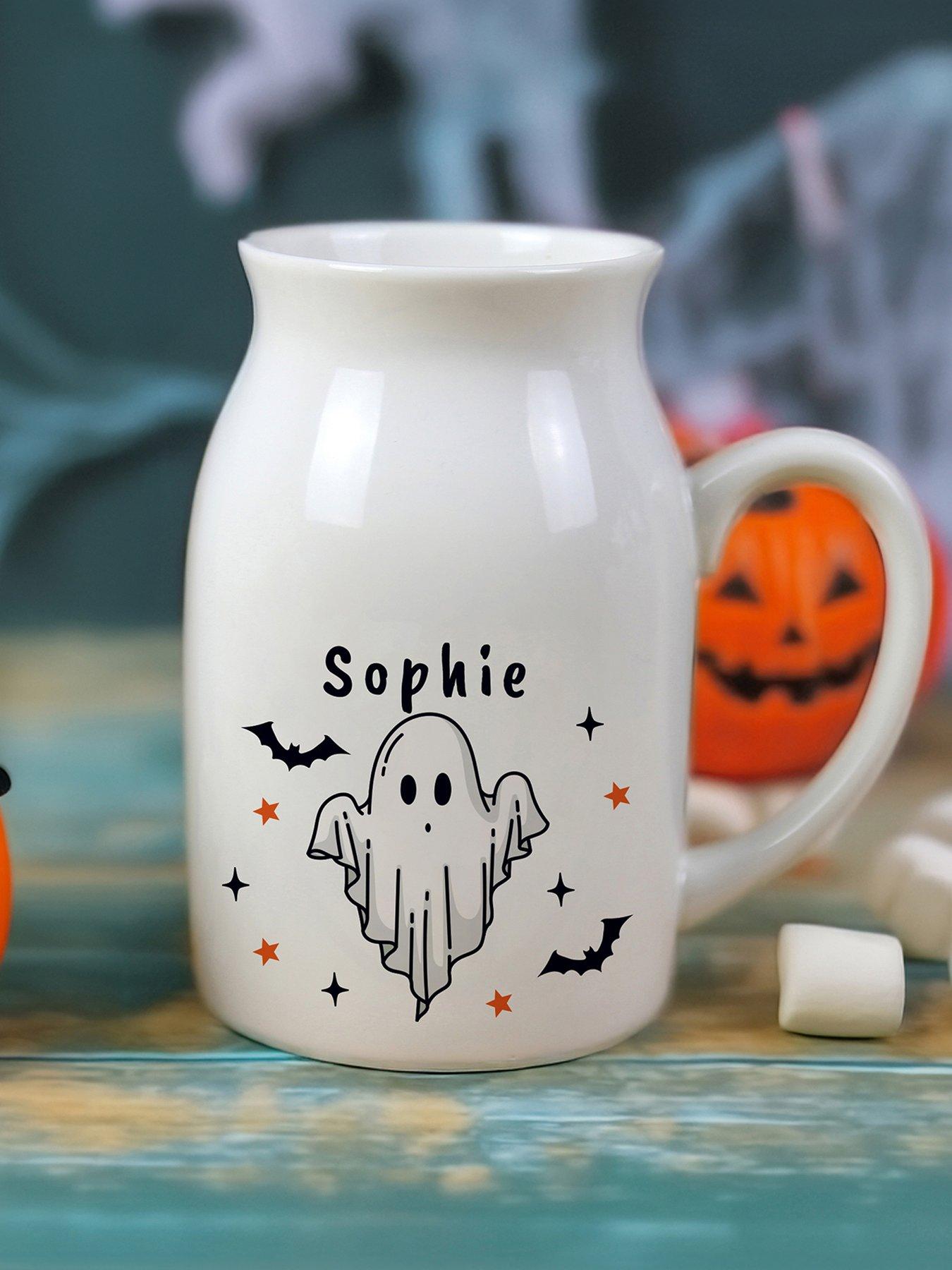 Image 2 of 3 of The Personalised Memento Company Personalised Halloween Ghost Jug