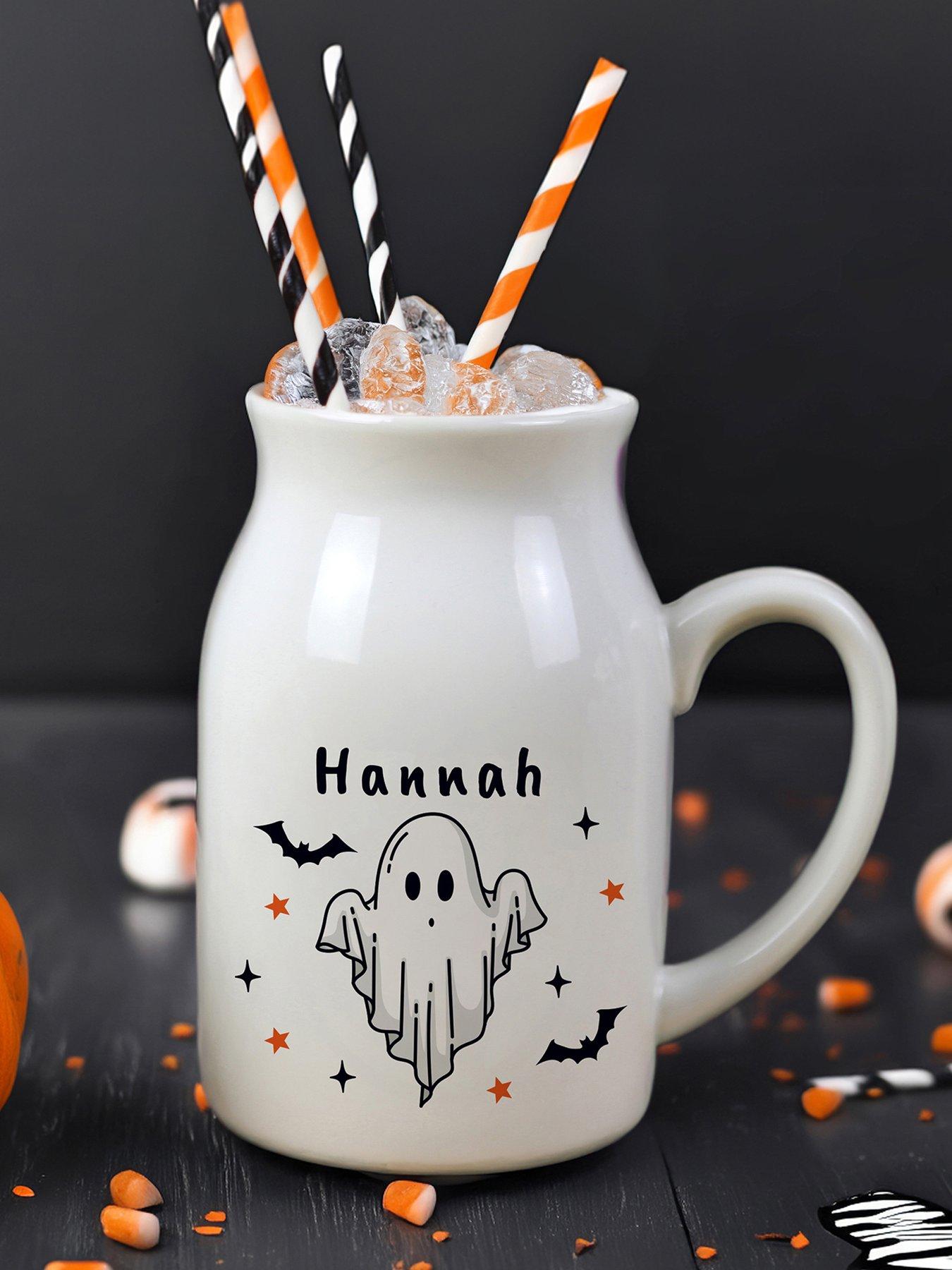 Image 3 of 3 of The Personalised Memento Company Personalised Halloween Ghost Jug