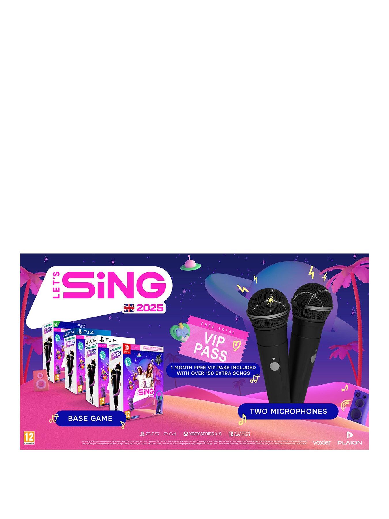 Mic Nintendo Switch Sing Along Nintendo Switch Lets Sing 2025