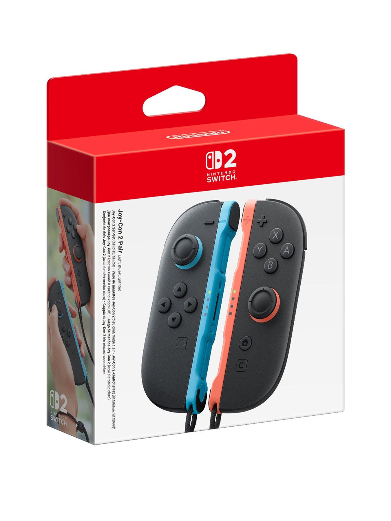 Image 1 of 6 of Nintendo Switch 2 Joy-Con 2 Pair - Light Blue/Light Red