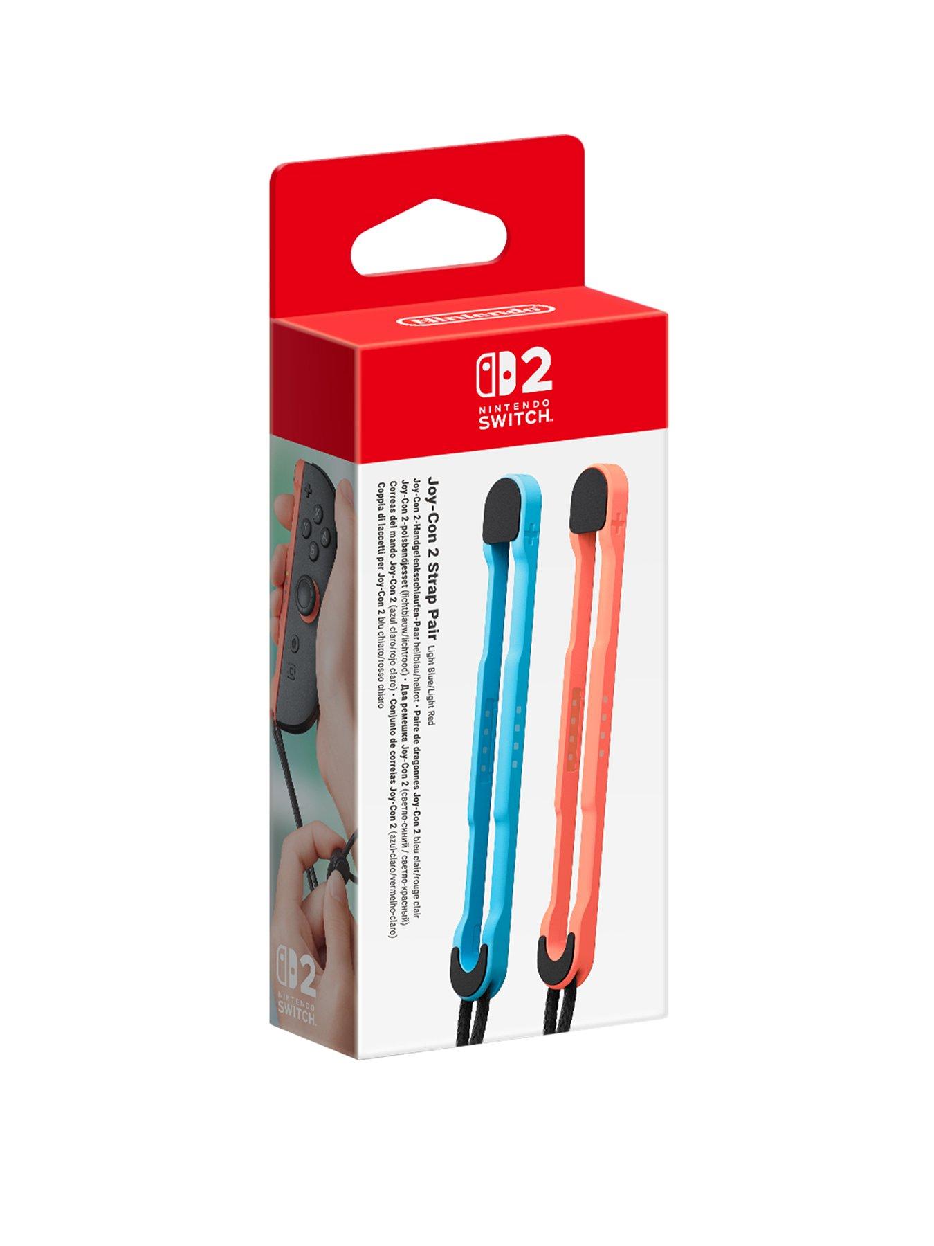 undefined Joy-Con 2 Strap Pair - Light Blue/Light Red