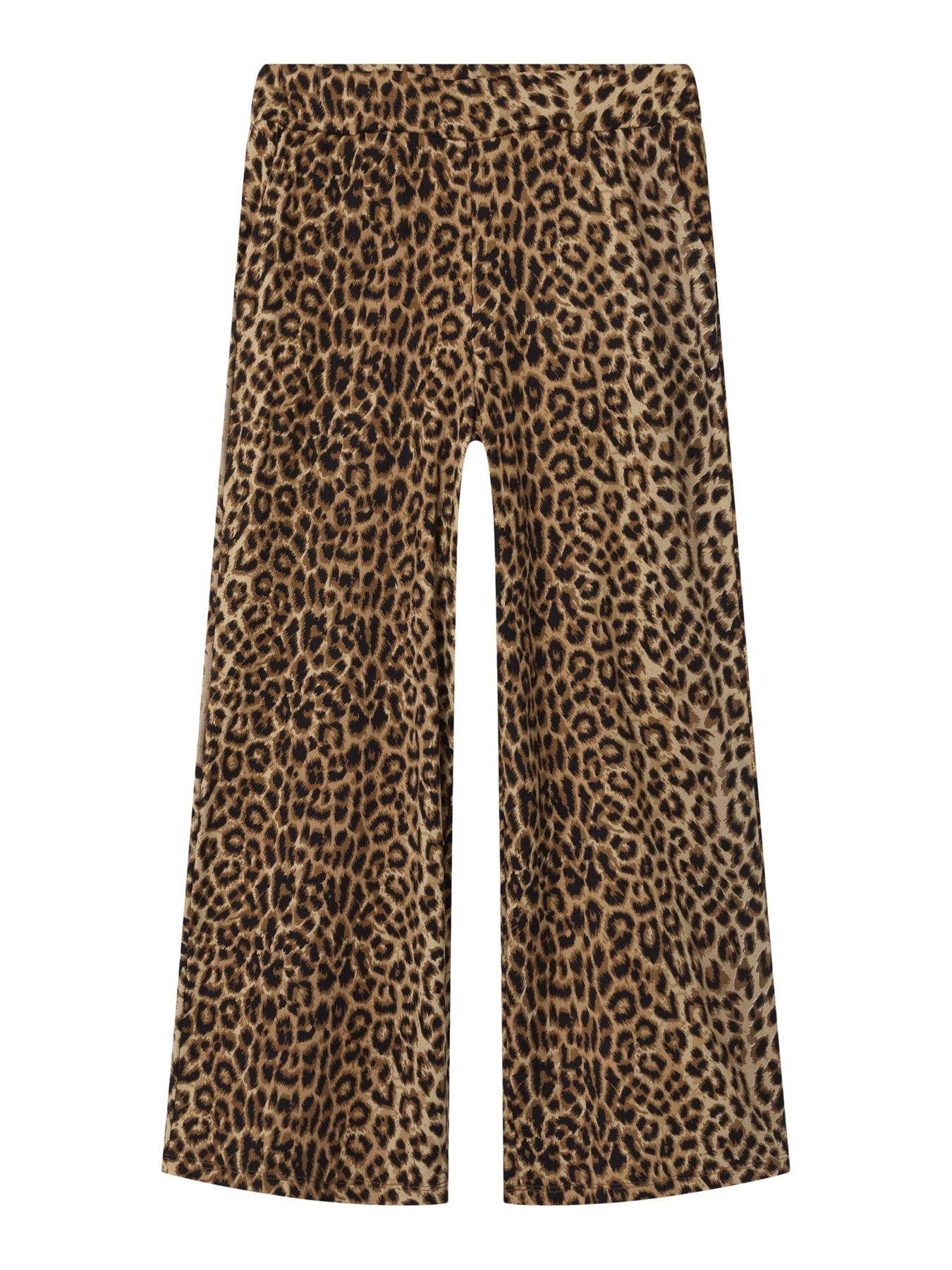 name-it-girls-leopard-print-wide-leg-trousers-blackstillFront