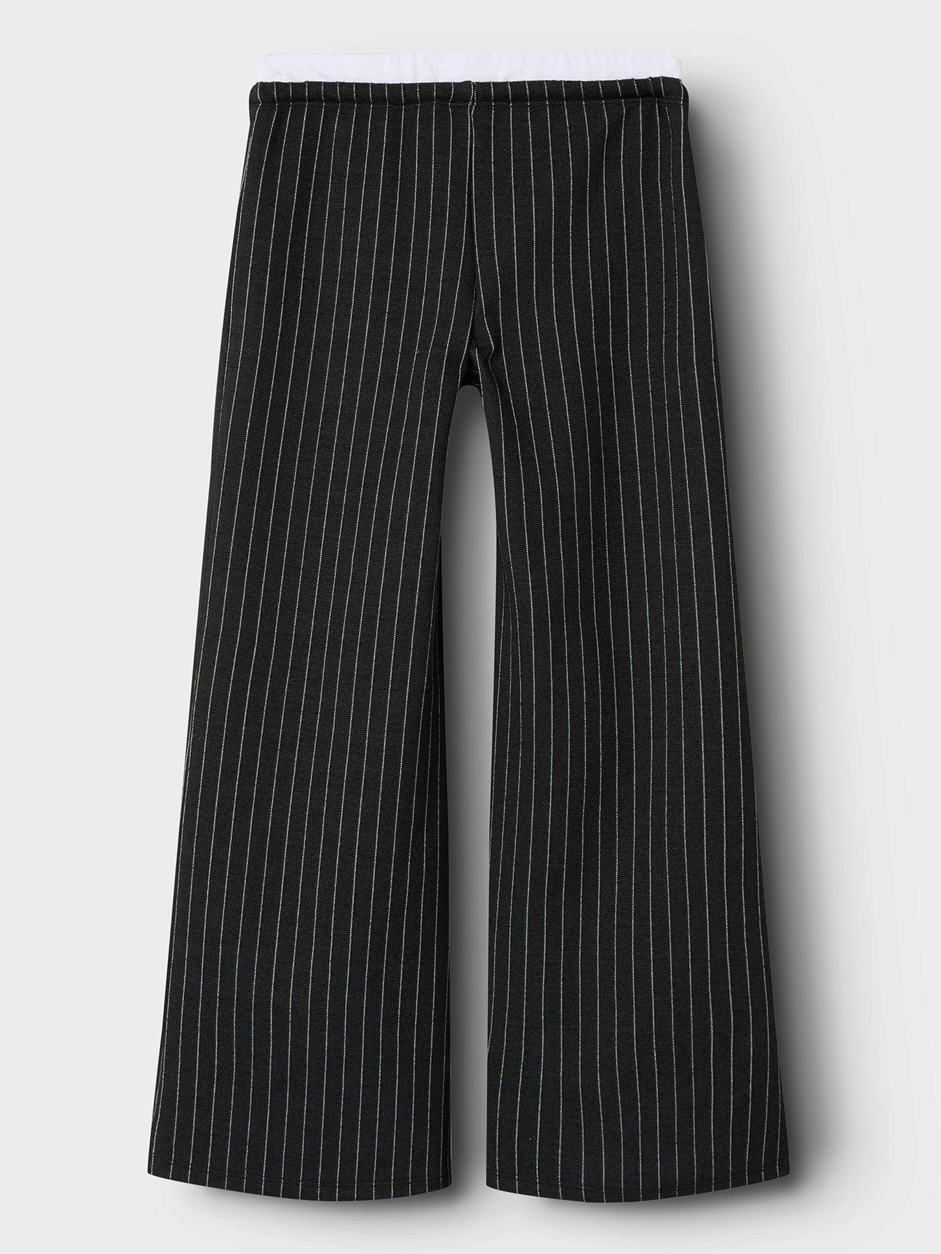 name-it-girls-stripe-wide-leg-trousers-blackback