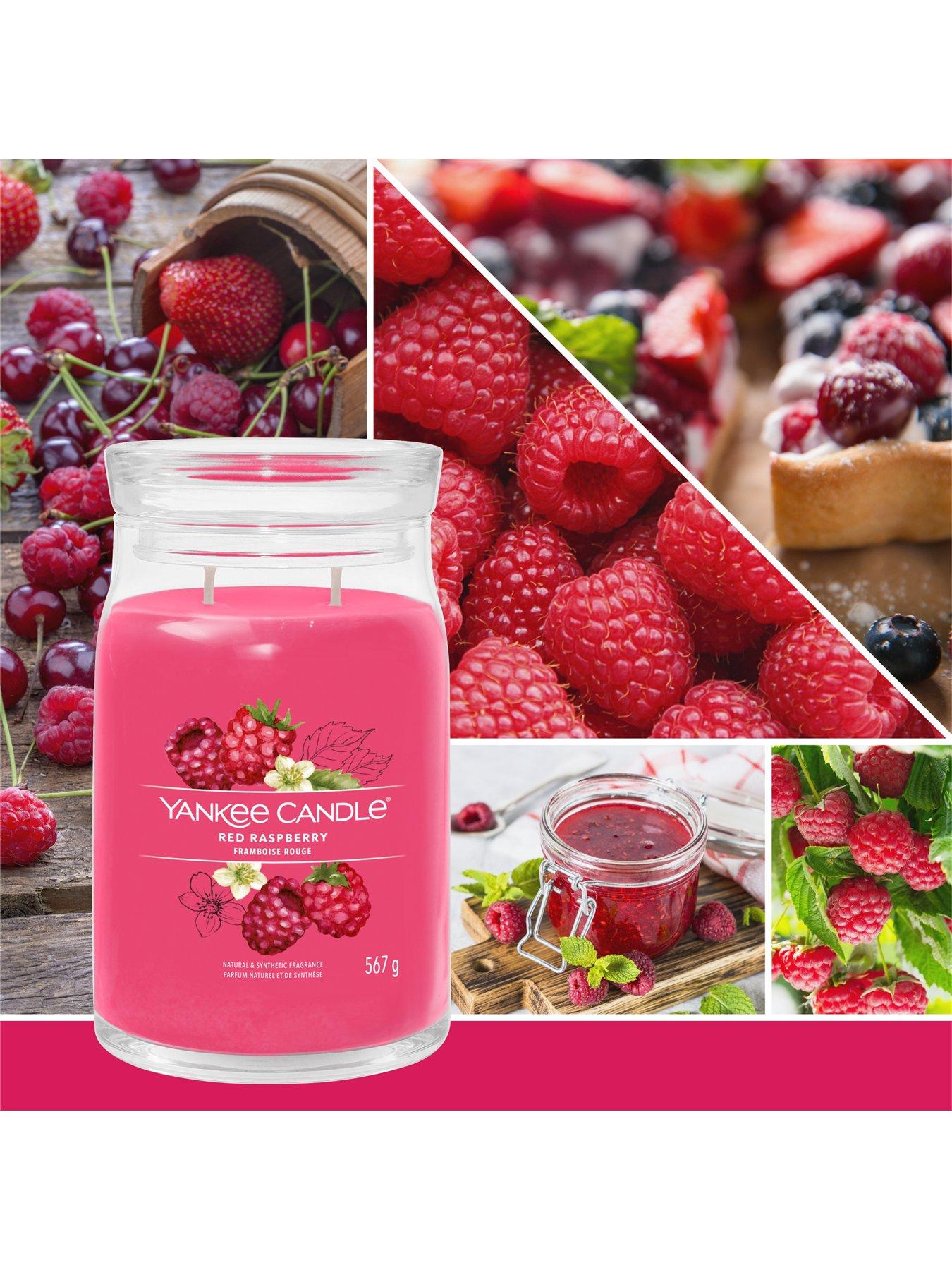 Image 4 of 5 of Yankee Candle Red Raspberry Signature Large Jar Candle