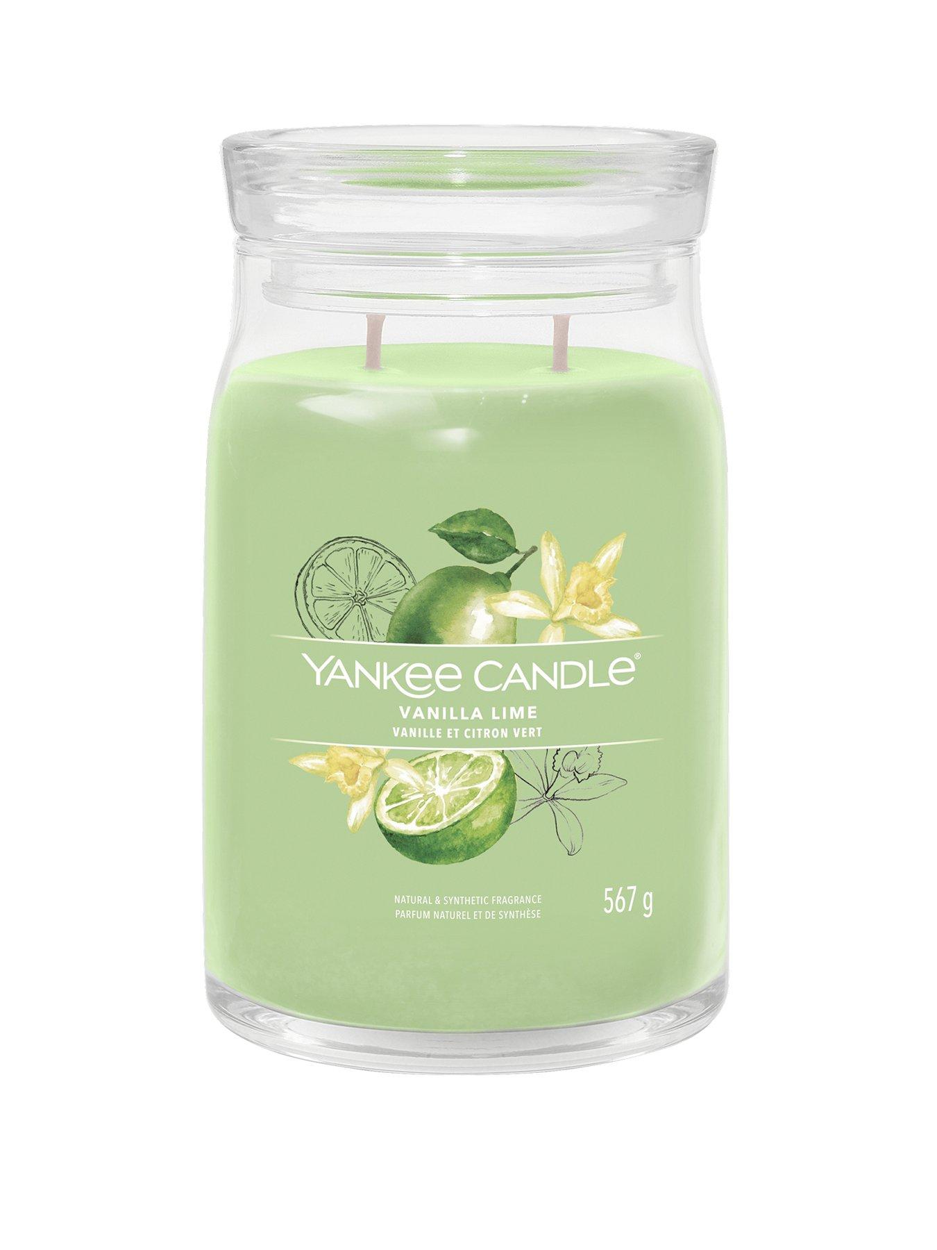 Image 2 of 7 of Yankee Candle Vanilla Lime Large Signature Jar Candle