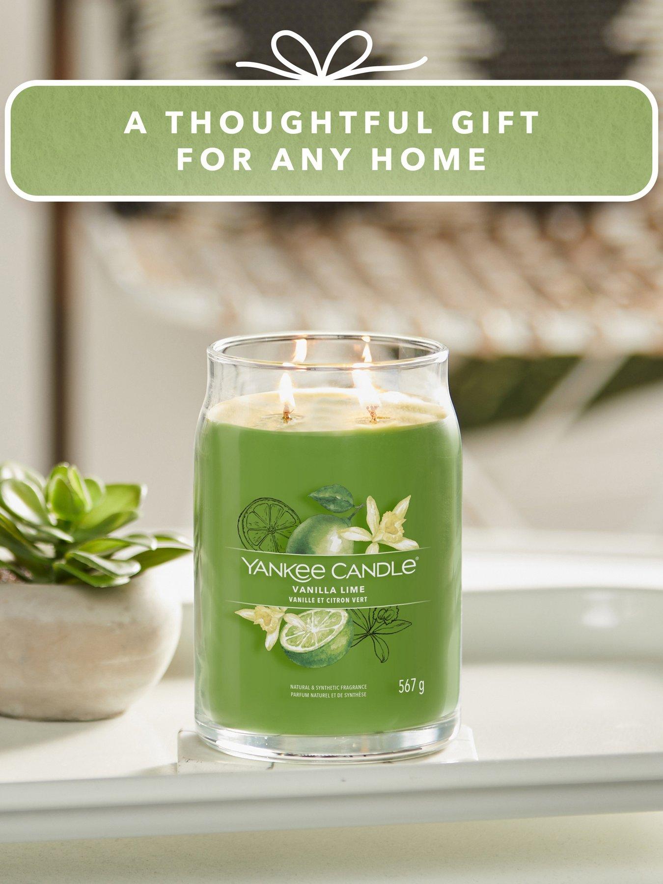 Image 5 of 7 of Yankee Candle Vanilla Lime Large Signature Jar Candle