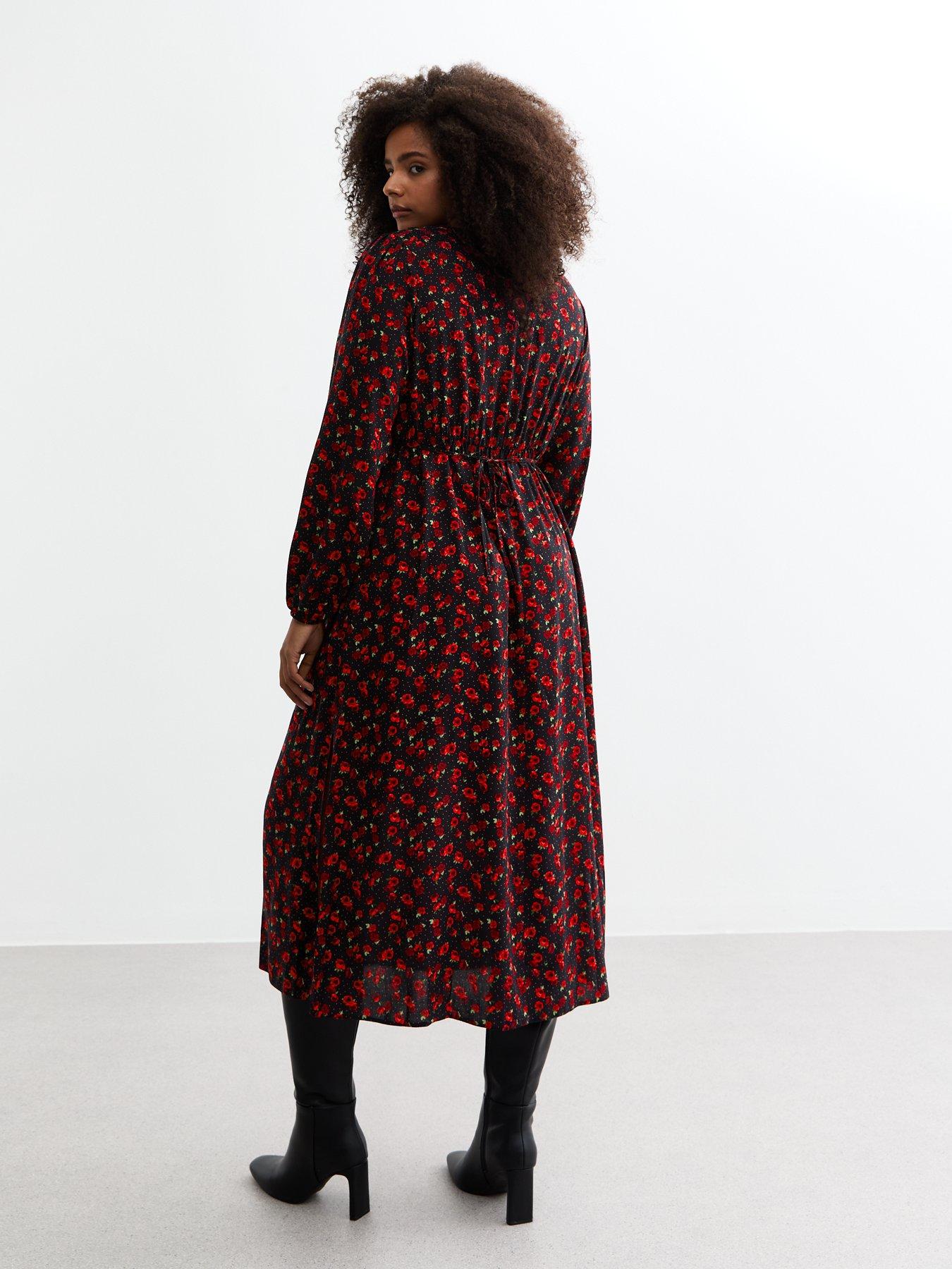 new-look-curves-red-lace-trim-midi-dress-rose-printstillFront