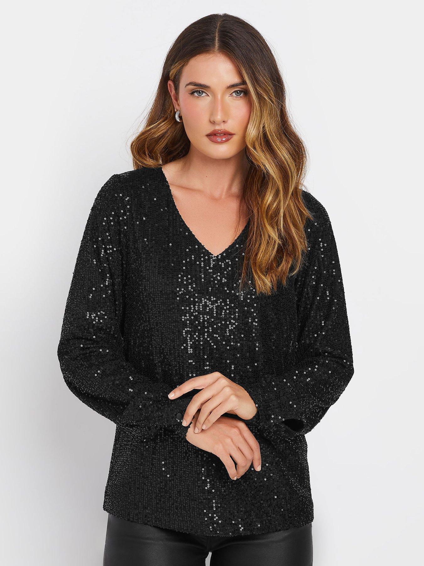 long-tall-sally-tall-sequin-v-neck-long-sleeve-top