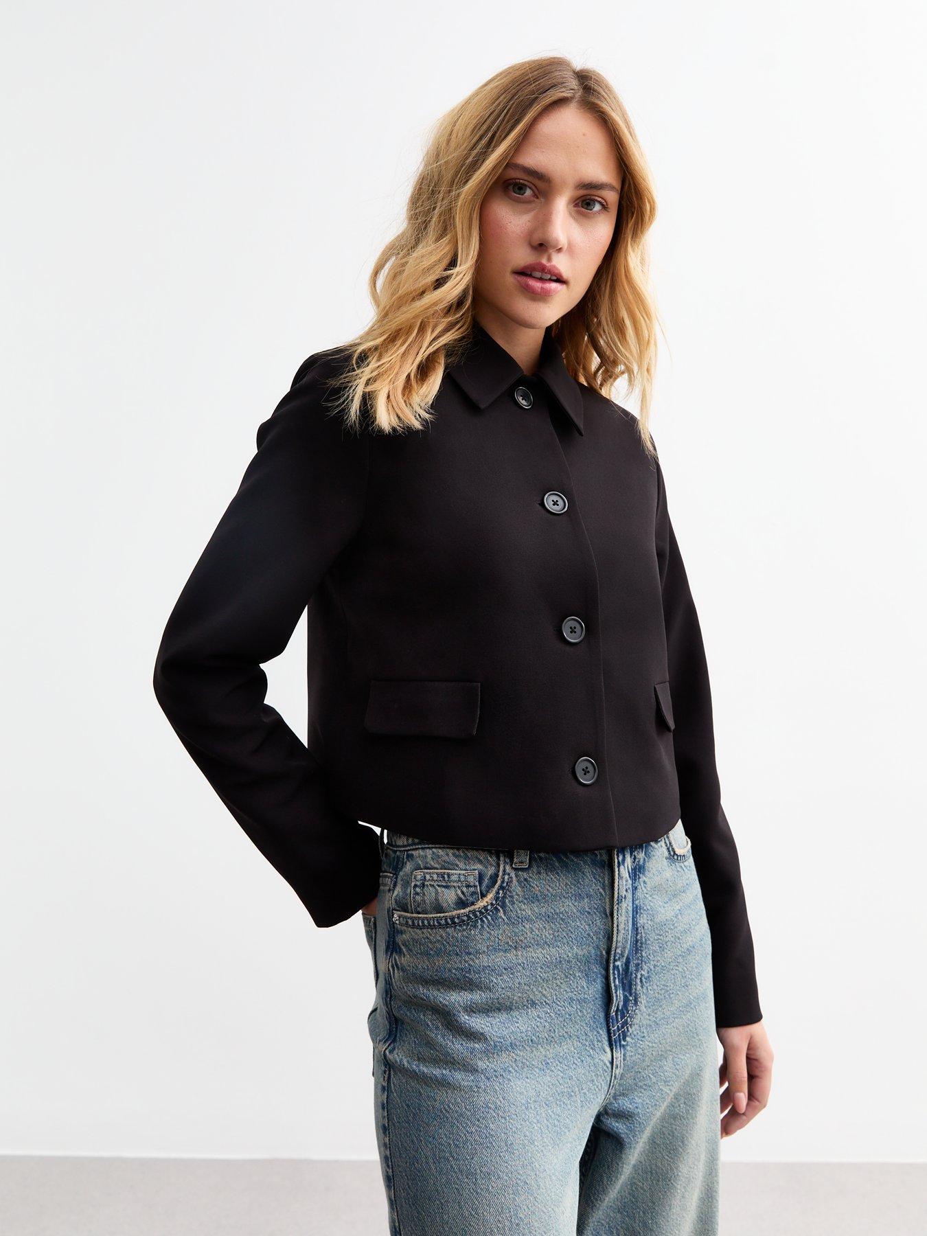 new-look-black-crepe-collarless-cropped-jacket