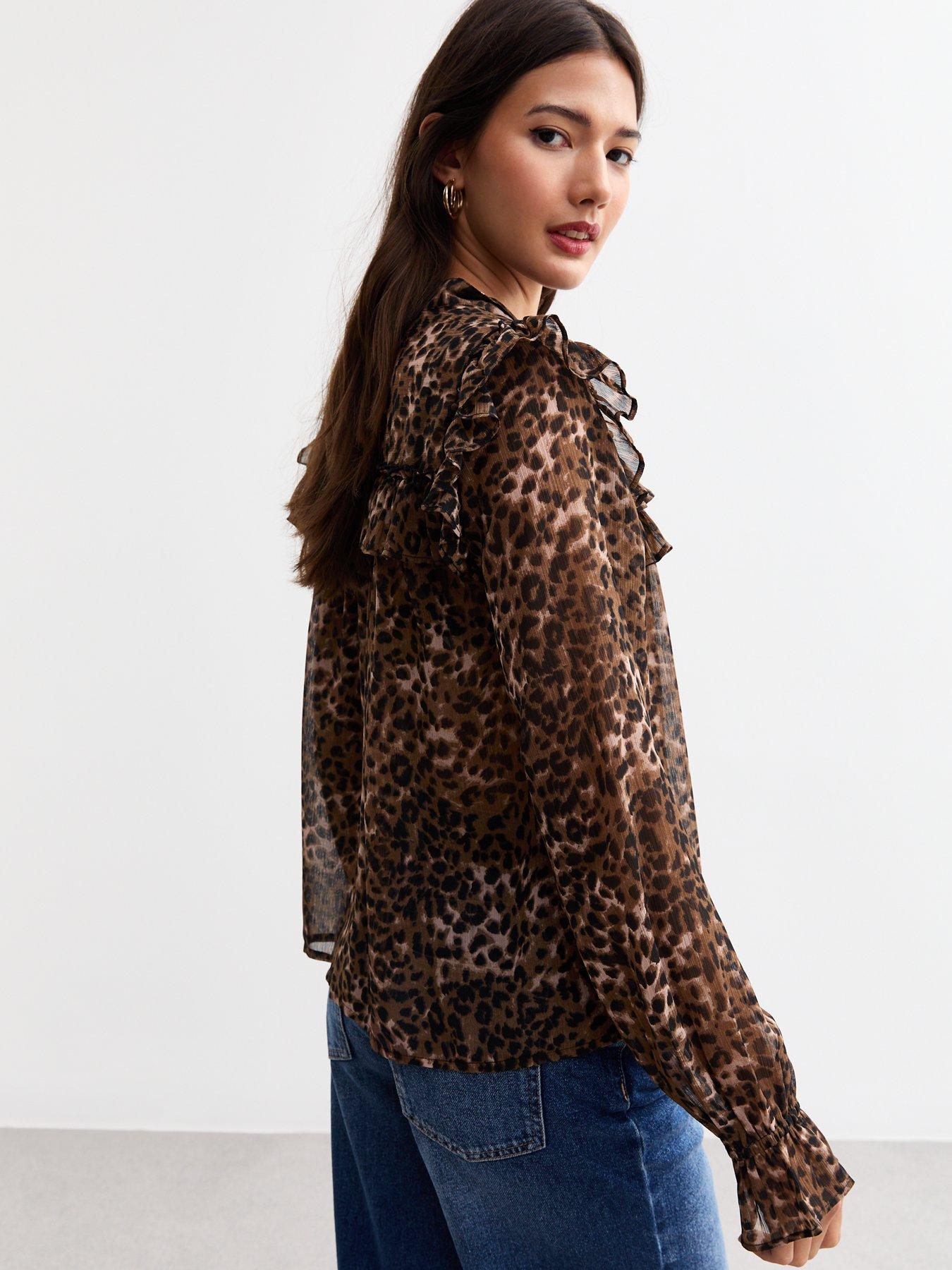 new-look-leopard-ruffle-bib-blouse-printstillFront