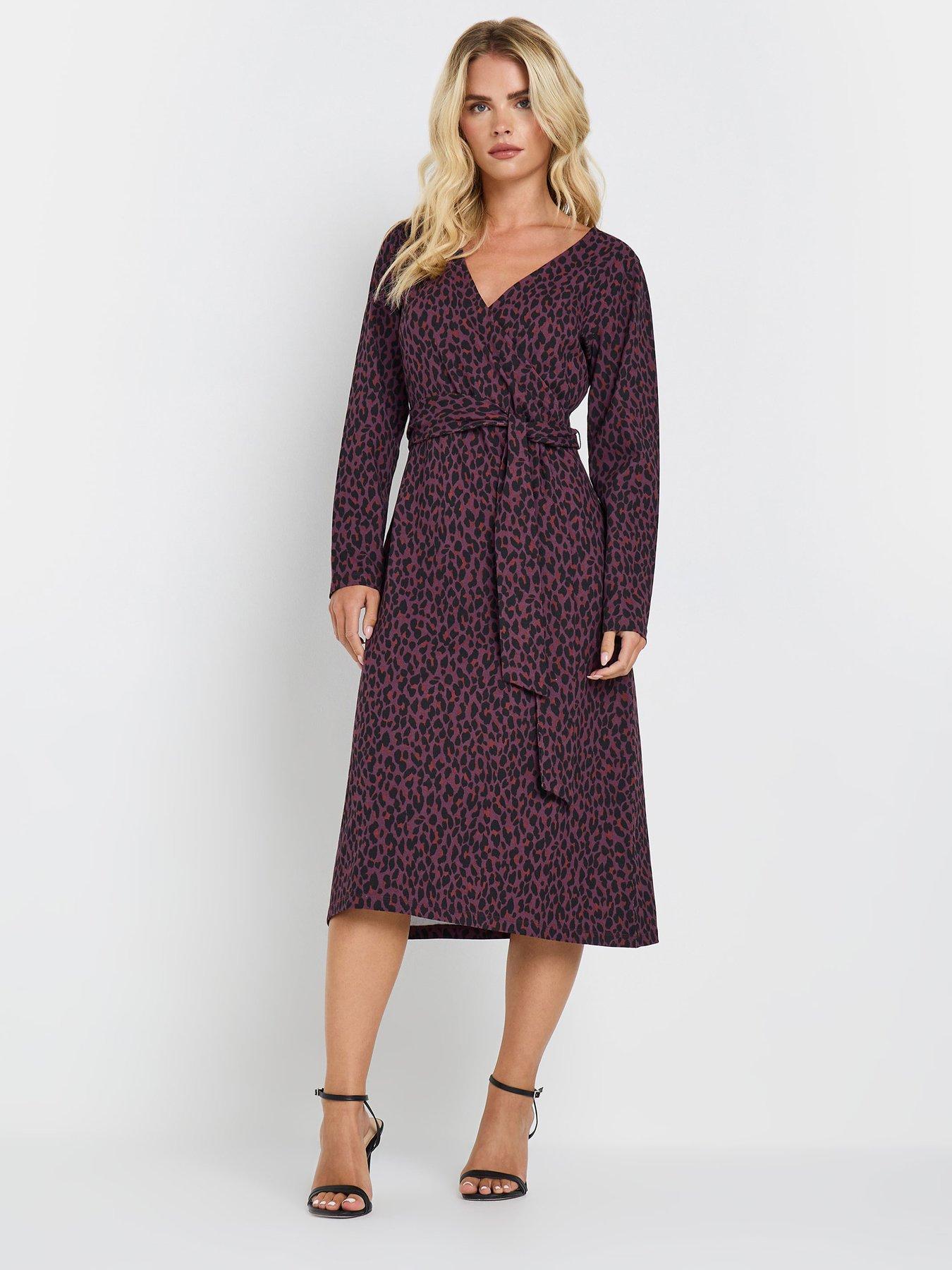 mco-petite-animal-wrap-dress