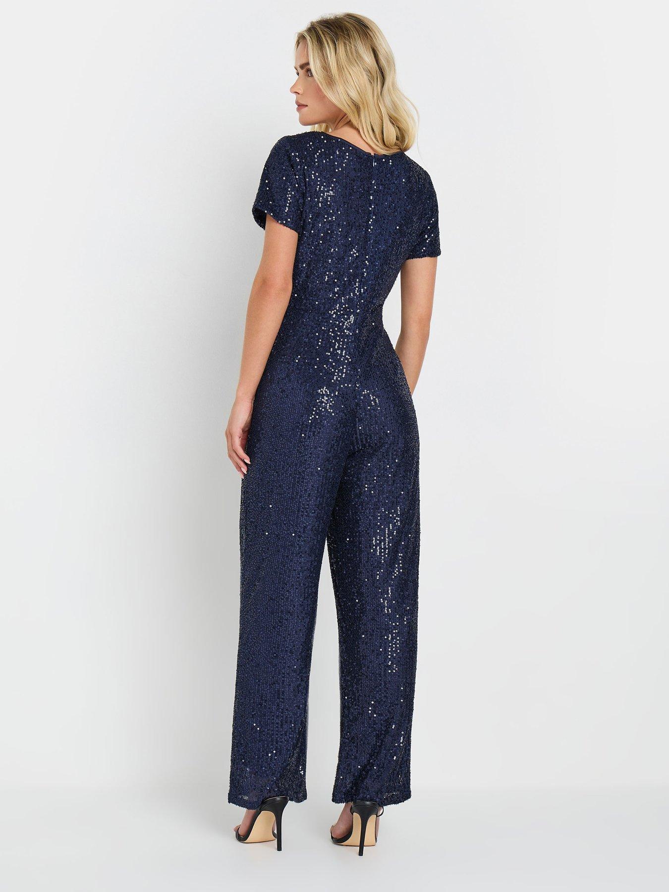 mco-mampco-petite-midnight-blue-sequin-keyhole-jumpsuitstillFront