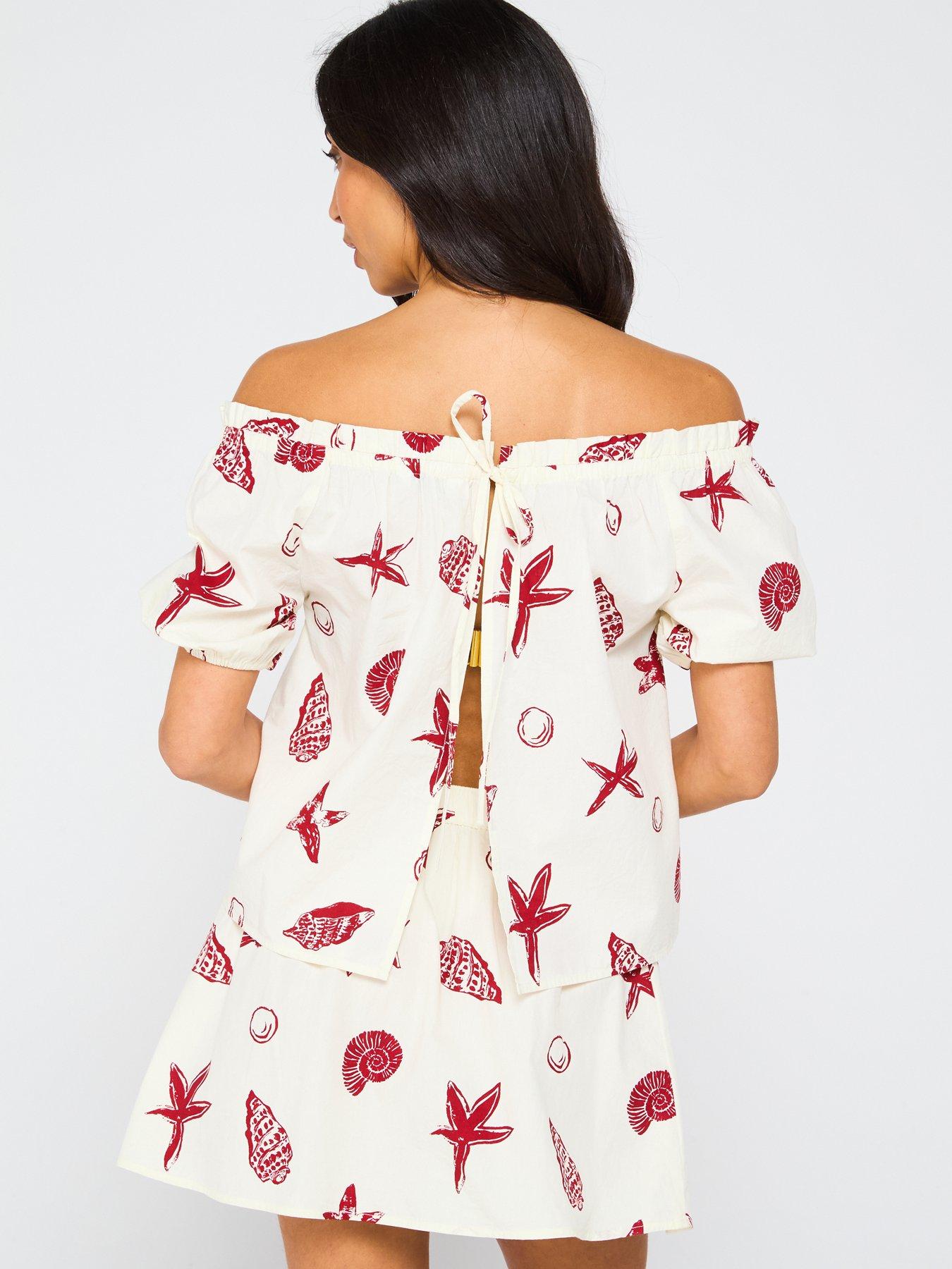 v-by-very-shell-printed-tie-back-beach-top-printstillFront