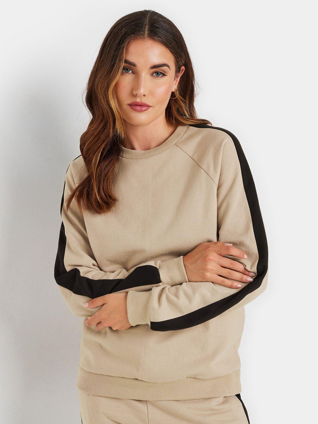 long-tall-sally-colour-block-crew-neck-sweatshirt-natural