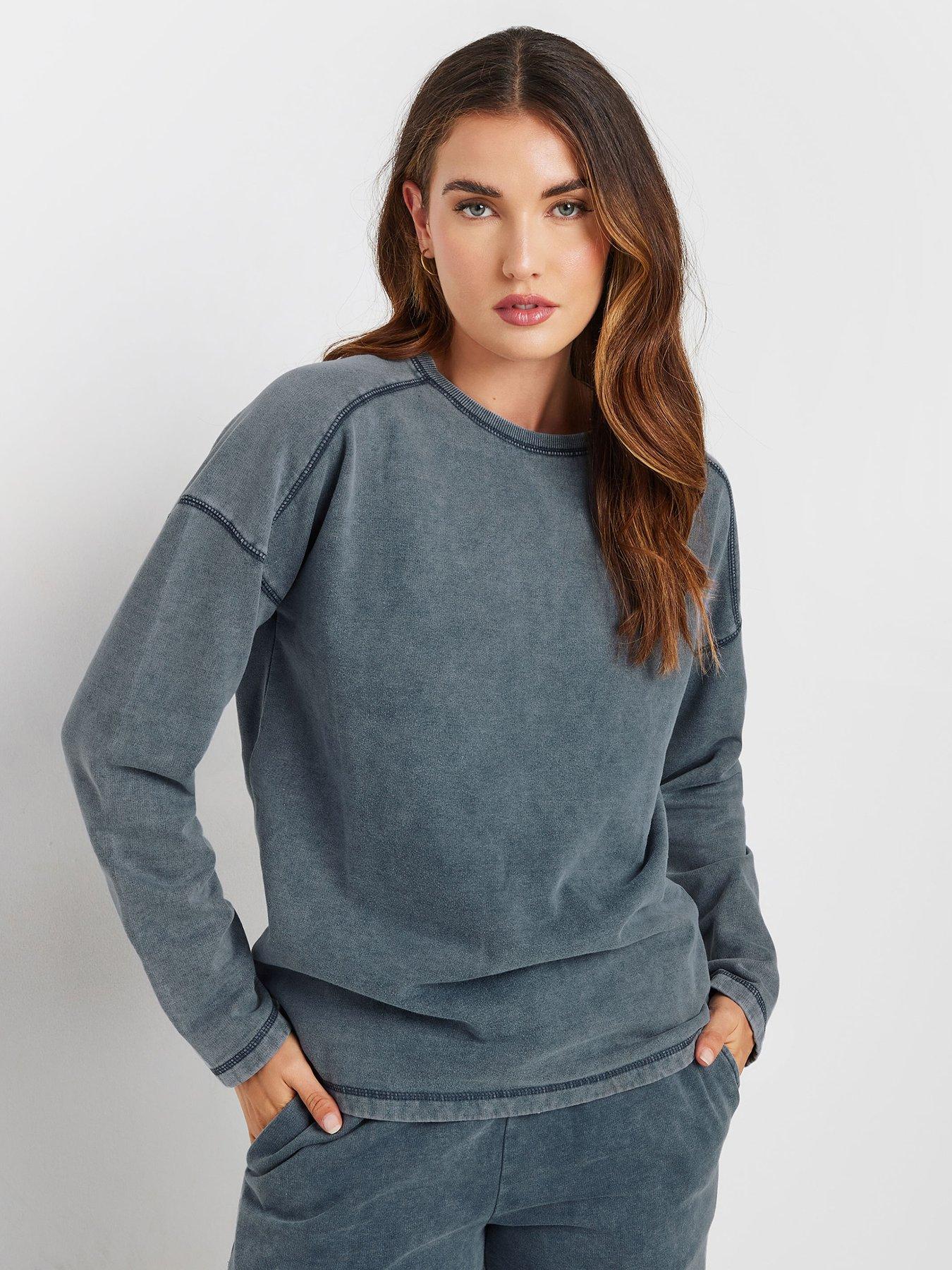 long-tall-sally-acid-wash-crew-neck-sweatshirt-blue