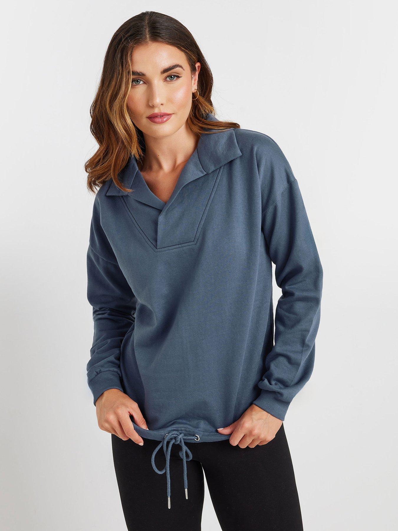 long-tall-sally-cross-over-sweatshirt-blue