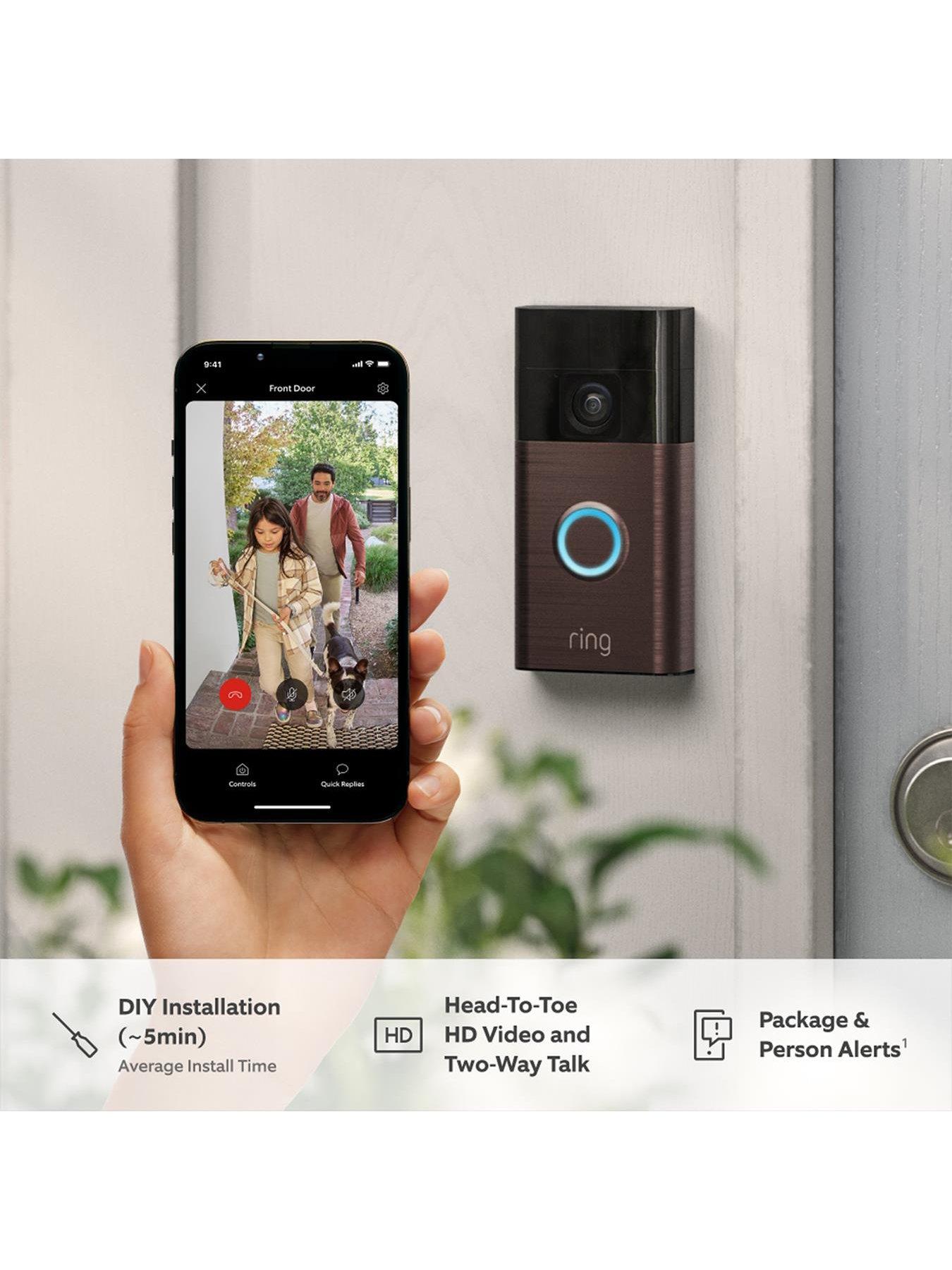 Image 3 of 7 of RING Ring Battery Video Doorbell (3rd Gen) - Venetian Bronze