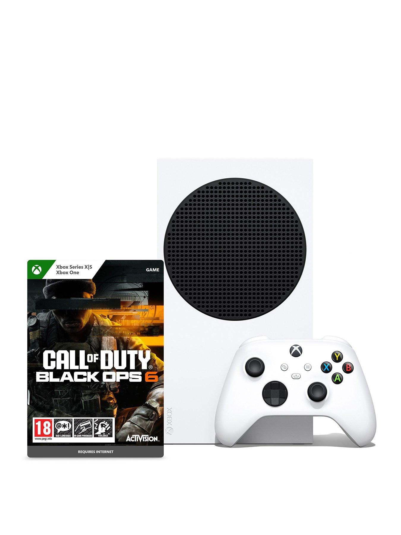 Image 1 of 8 of Xbox Series S All Digital 512GB Console, Robot White plus Call of Duty<sup>&reg;</sup>: Black Ops 6
