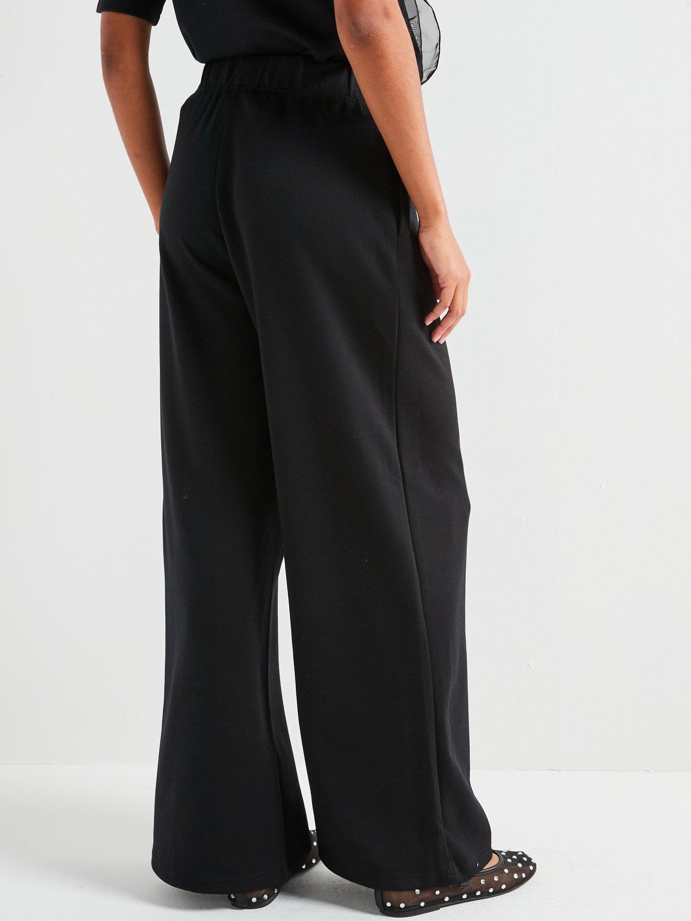 vero-moda-cora-high-waist-rose-detail-jersey-pant-blackstillFront