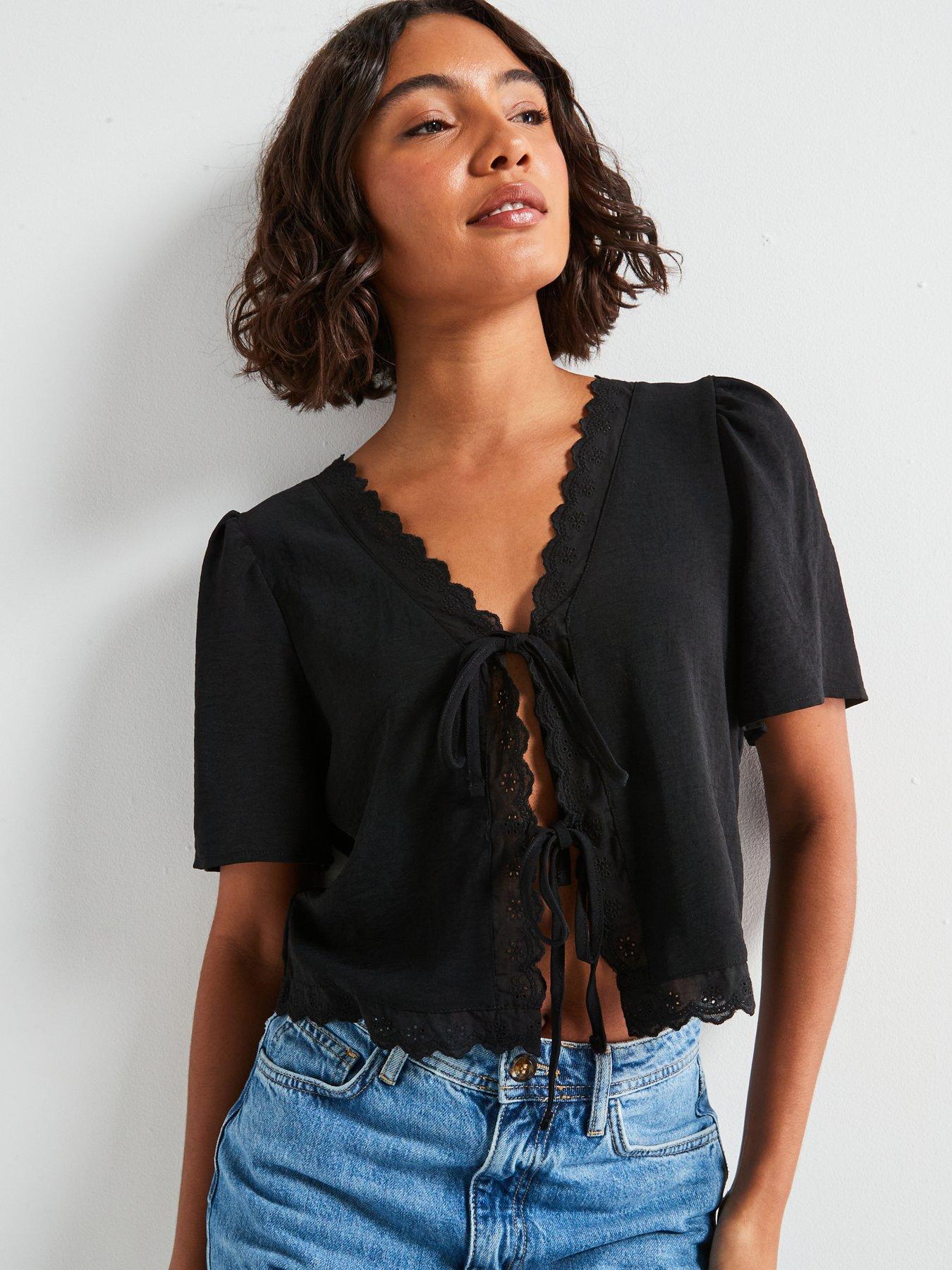 jdy-string-woven-top-blackdetail