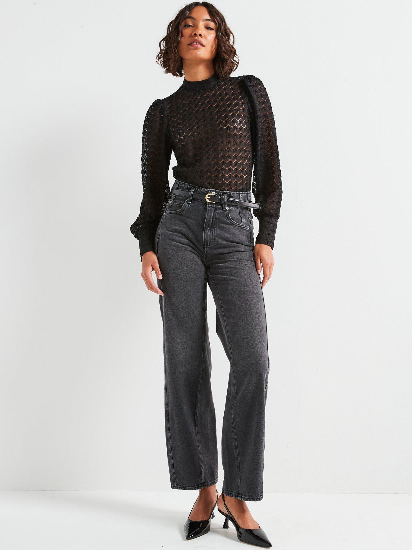 vero-moda-becca-long-sleeve-high-neck-lace-top-blackback