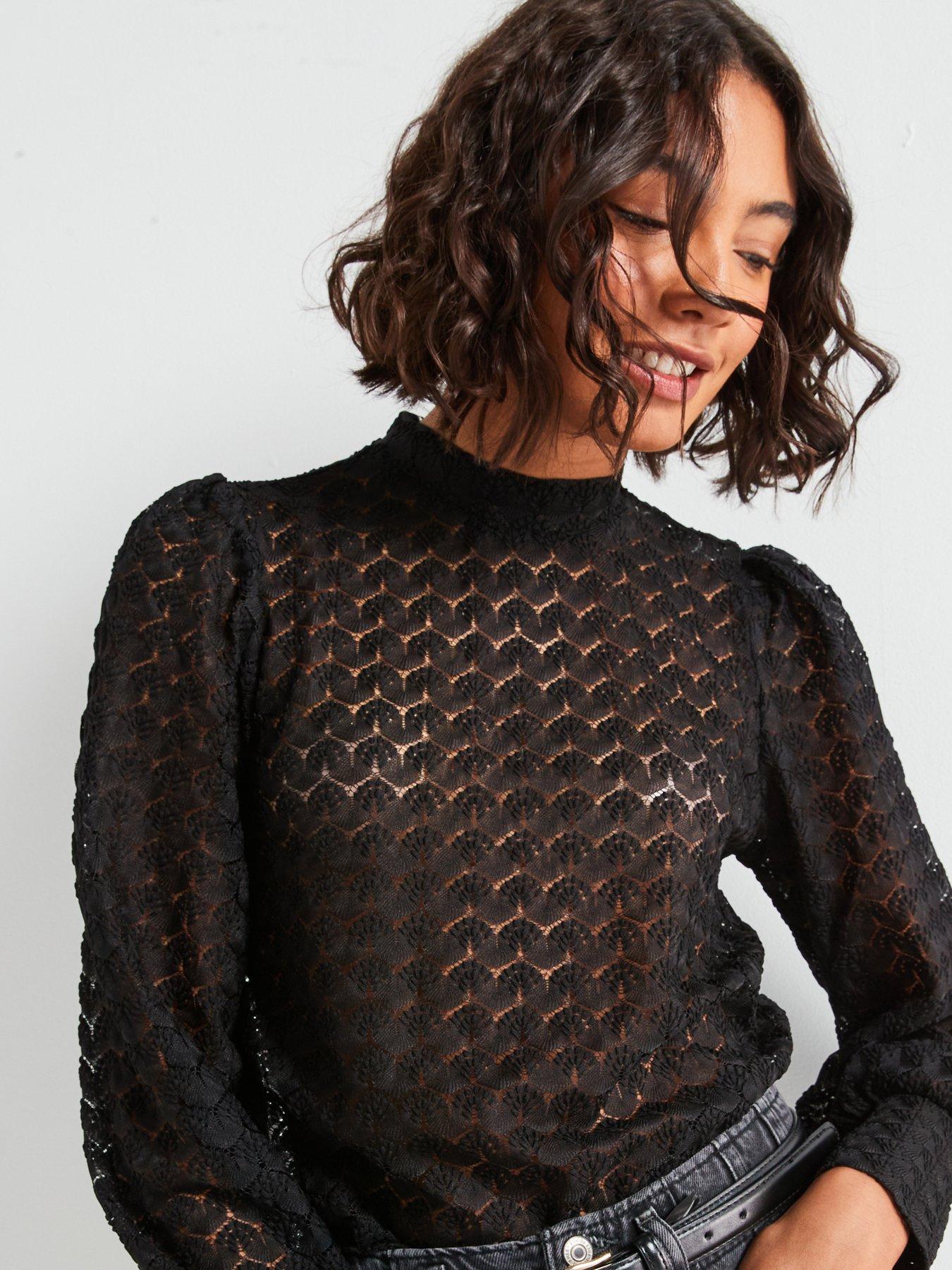 vero-moda-becca-long-sleeve-high-neck-lace-top-blackoutfit