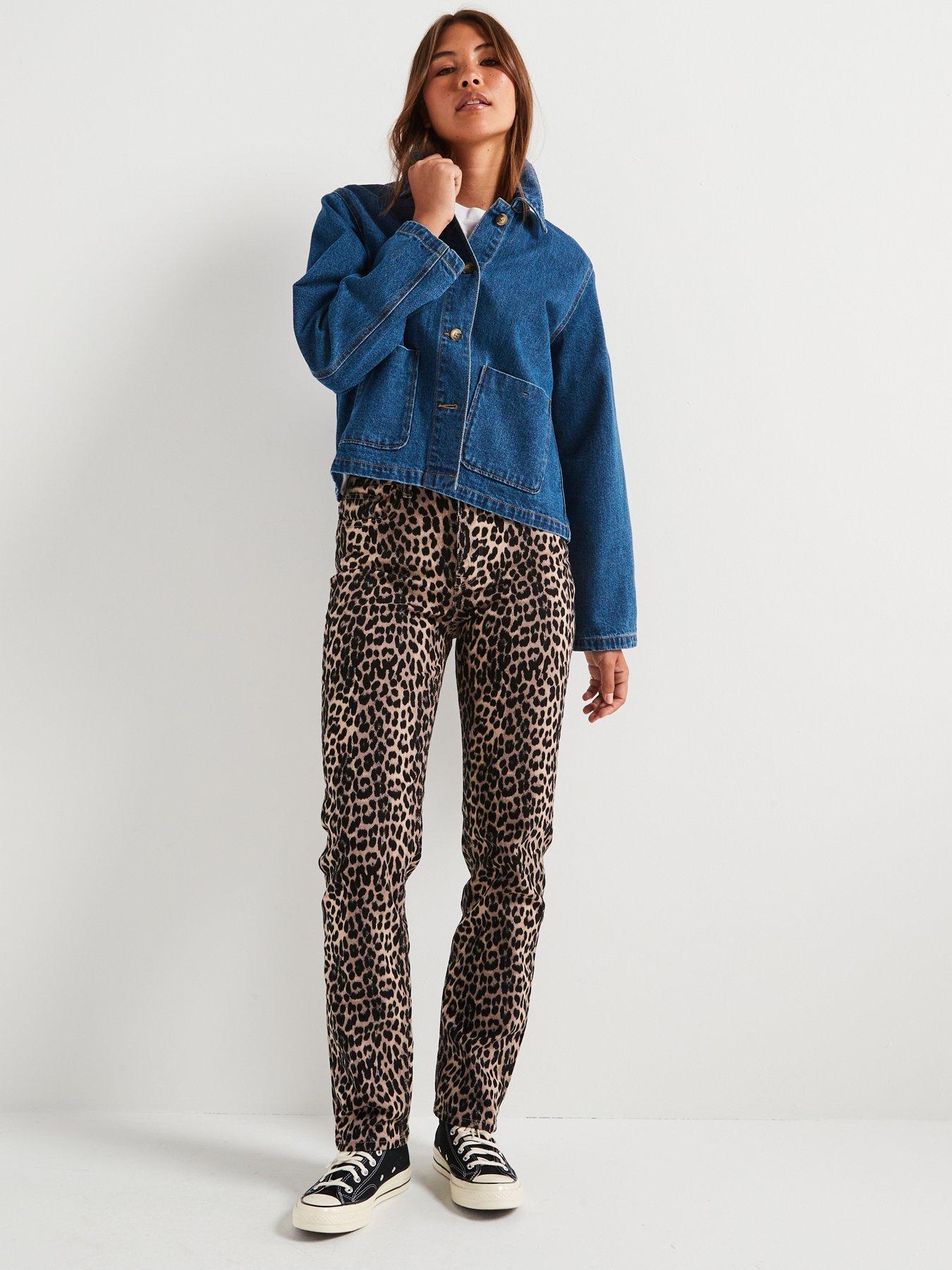 Image 6 of 6 of Only Denim Long Sleeve Pocket Jacket - Blue