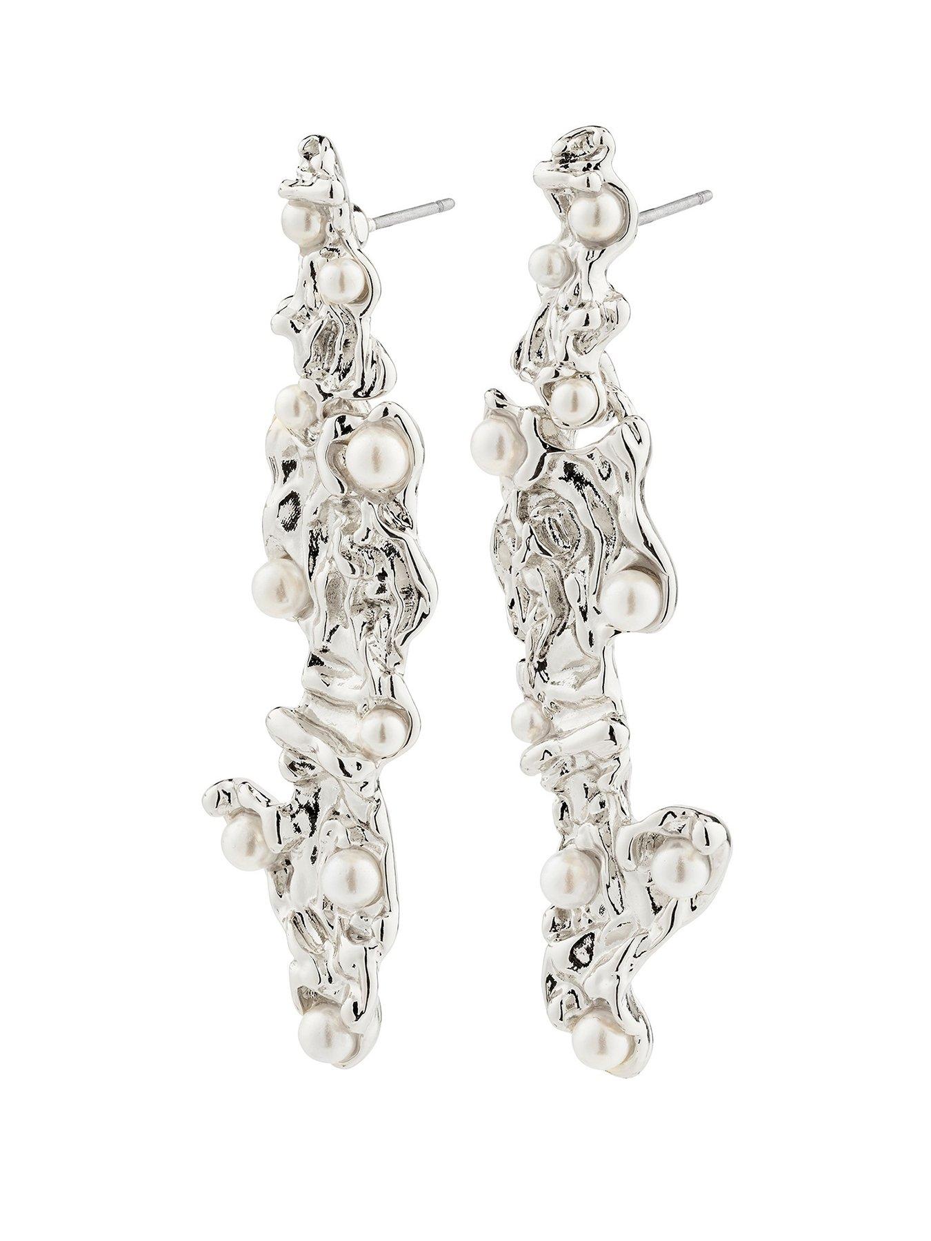 Pilgrim JUDE earrings silver-plated