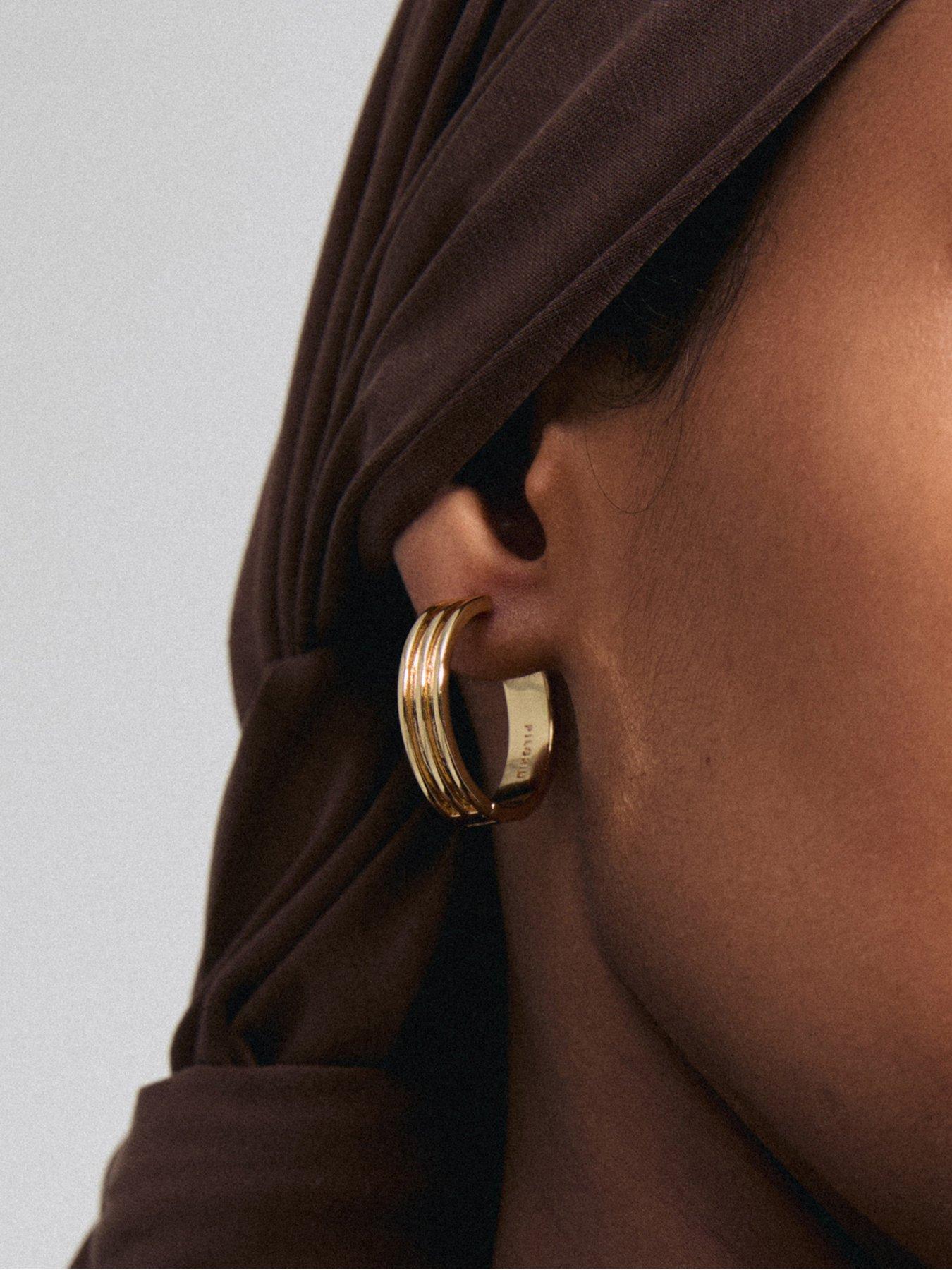 pilgrim-bennett-hoop-earrings-gold-platedback