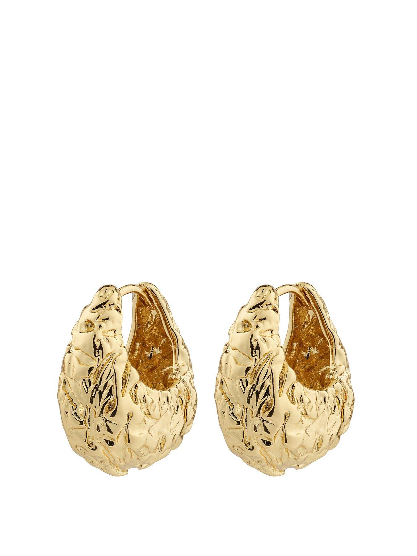 pilgrim-lincoln-earrings-gold-plated