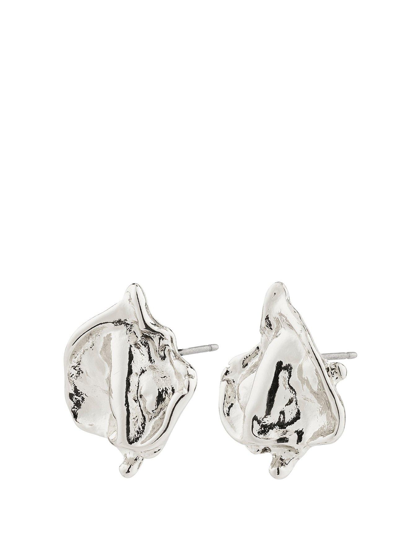 Pilgrim LAVENDER earrings silver-plated