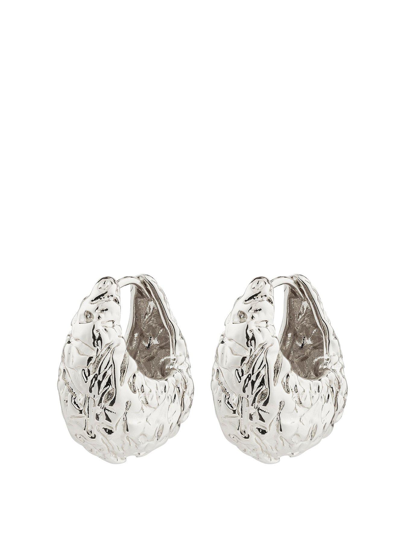 Pilgrim LINCOLN earrings silver-plated