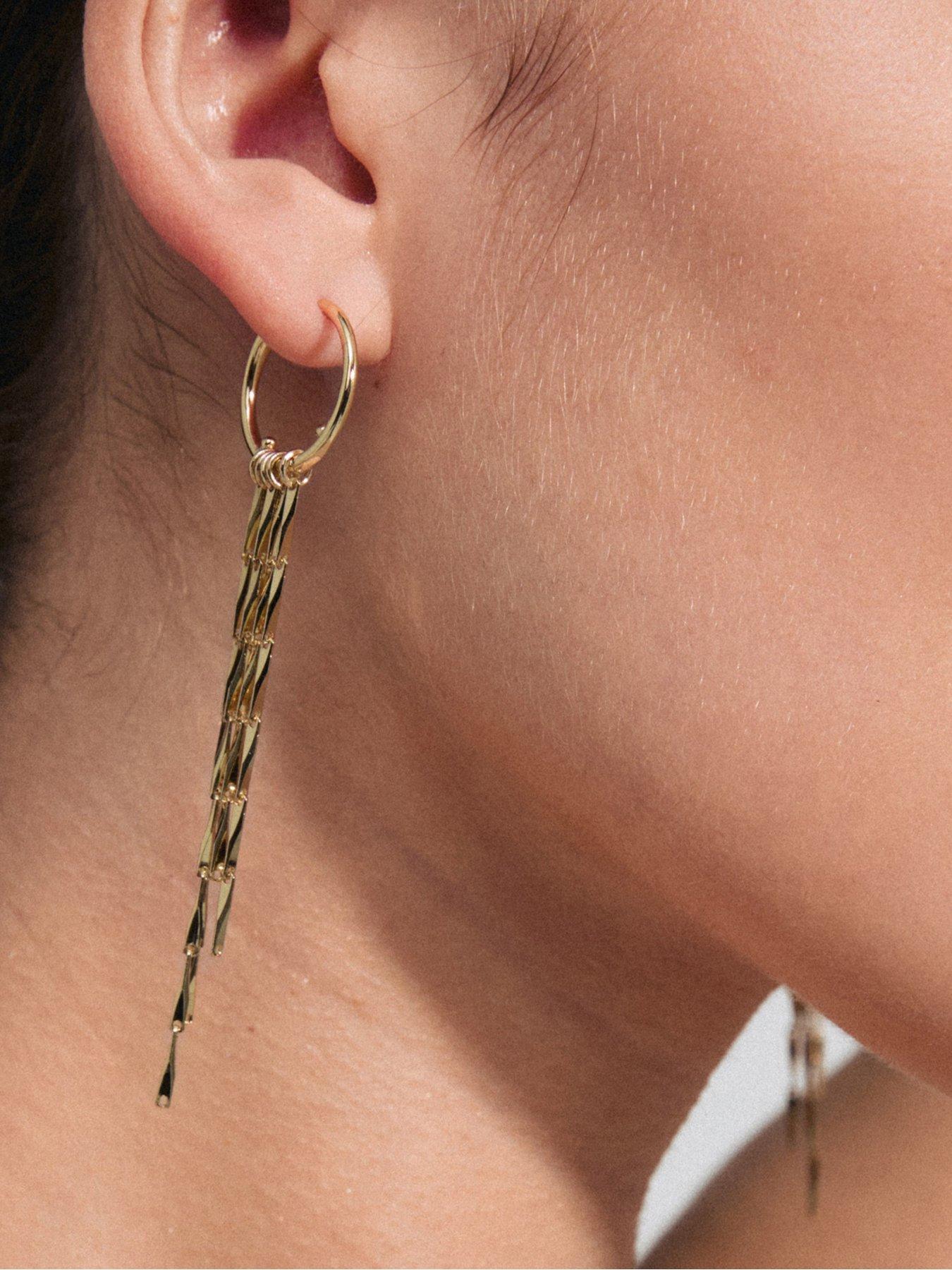 pilgrim-connect-earrings-gold-platedback