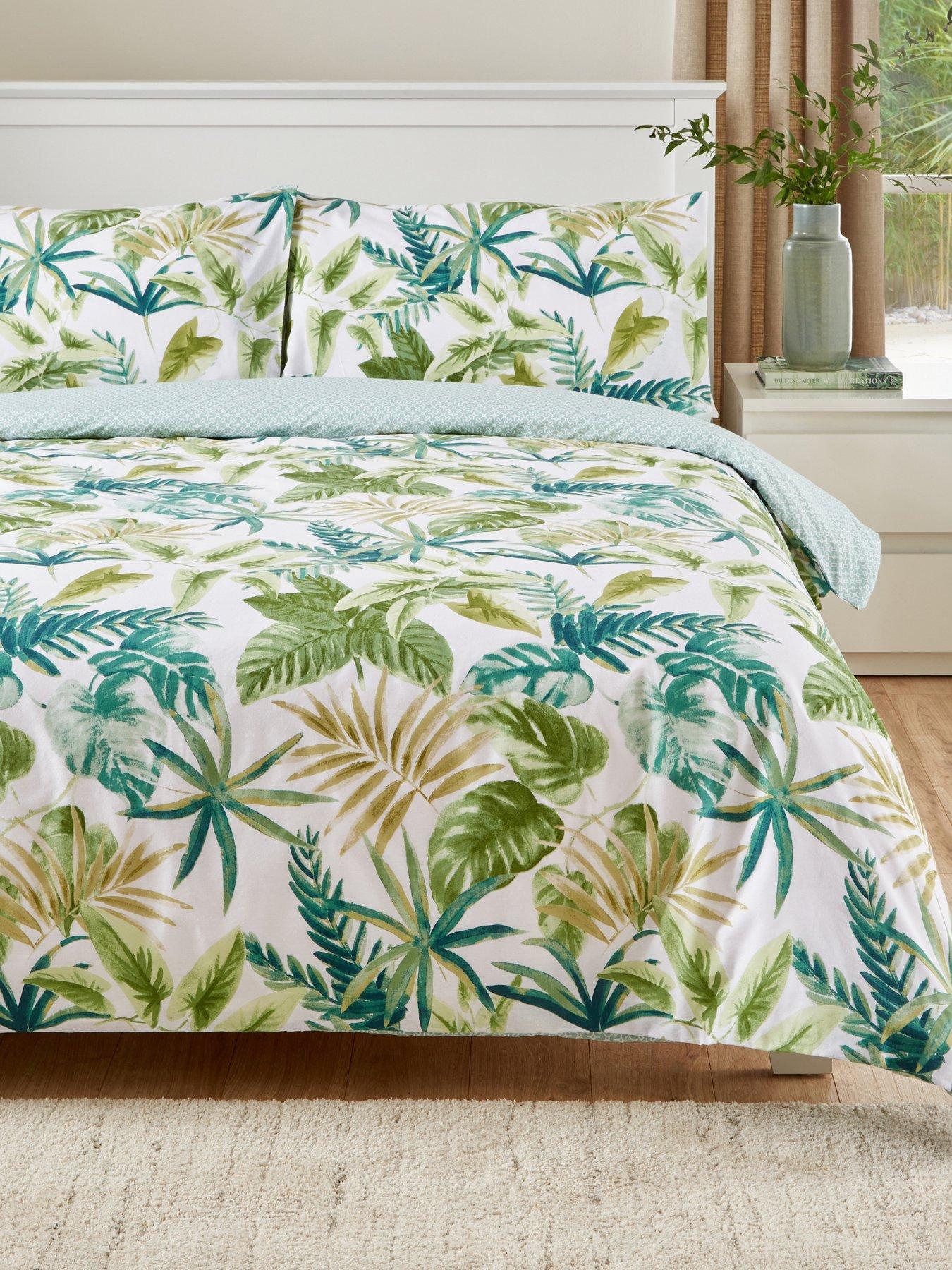 Very Home Palm Print Duvet Cover Set